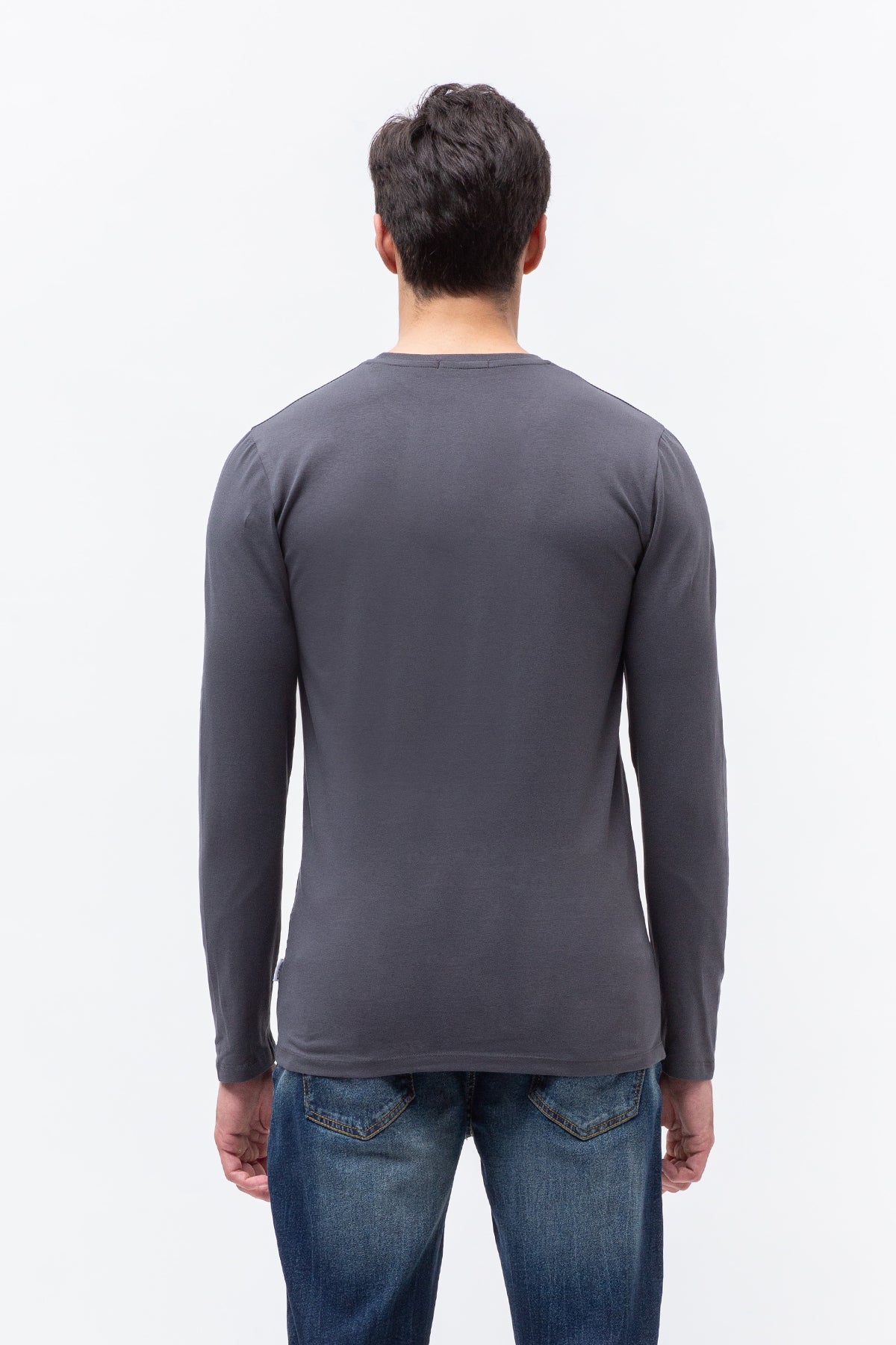 Maglia girocollo manica lunga