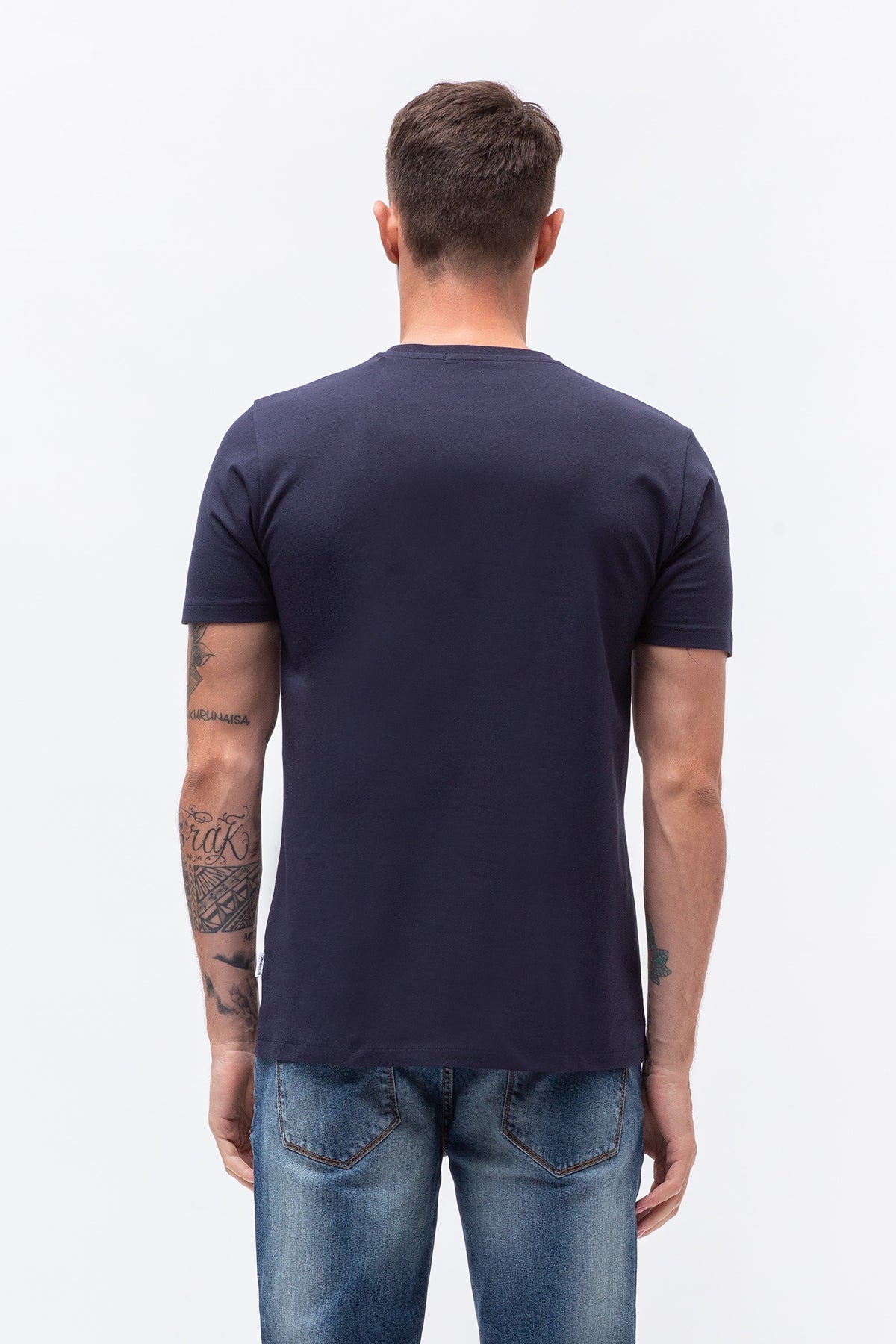 T-shirt basic bielastica