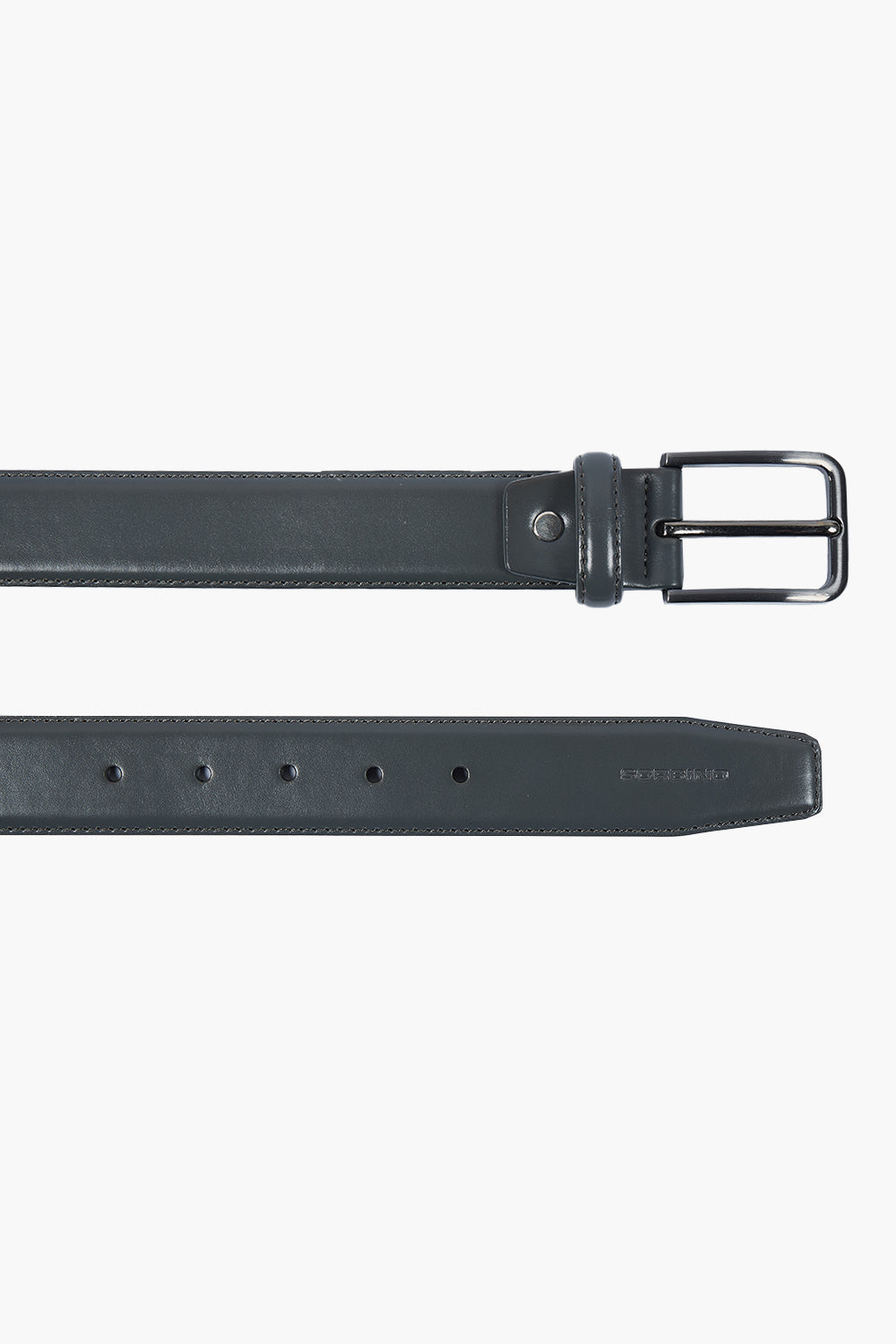 Belt with stitching