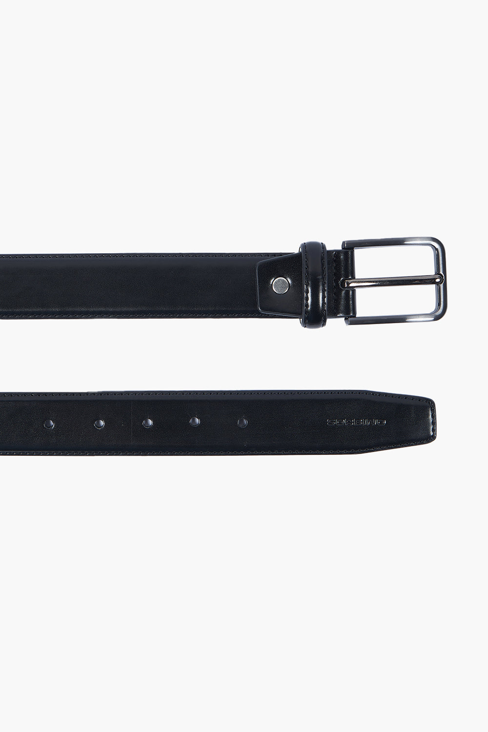 Belt with stitching