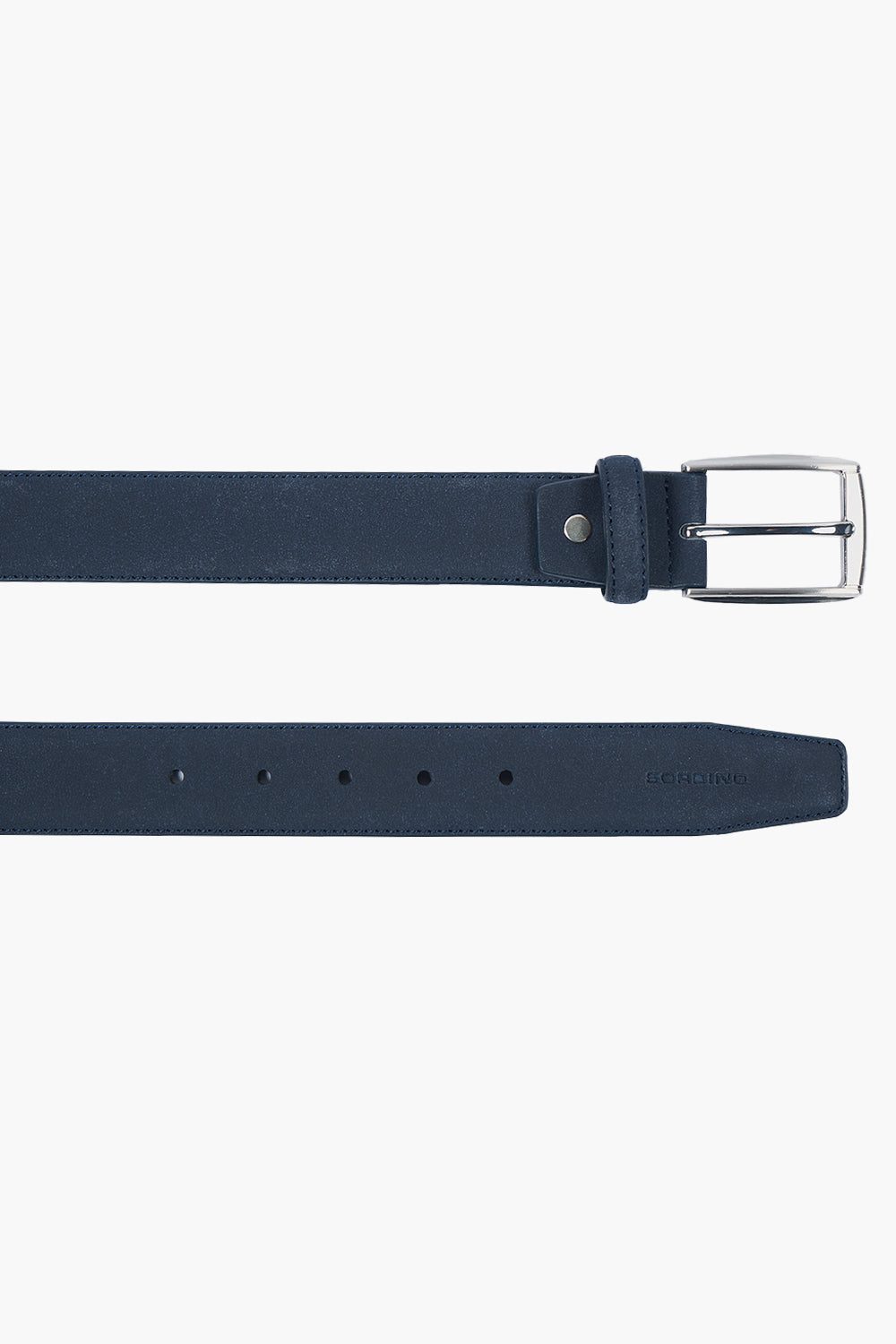 Suede effect belt