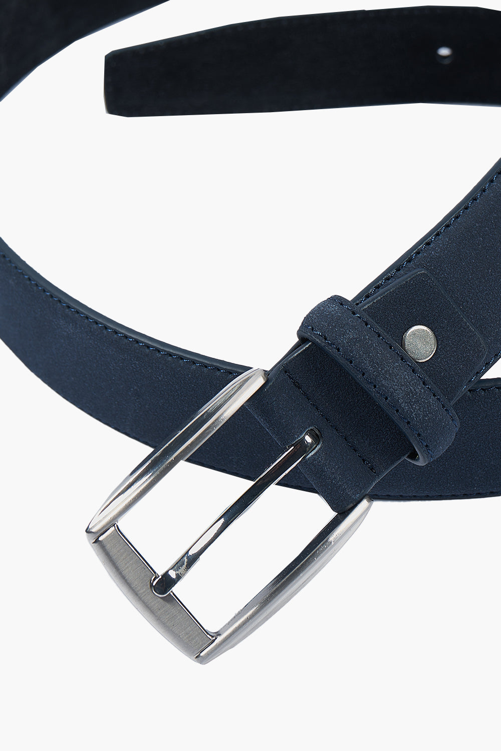 Suede effect belt