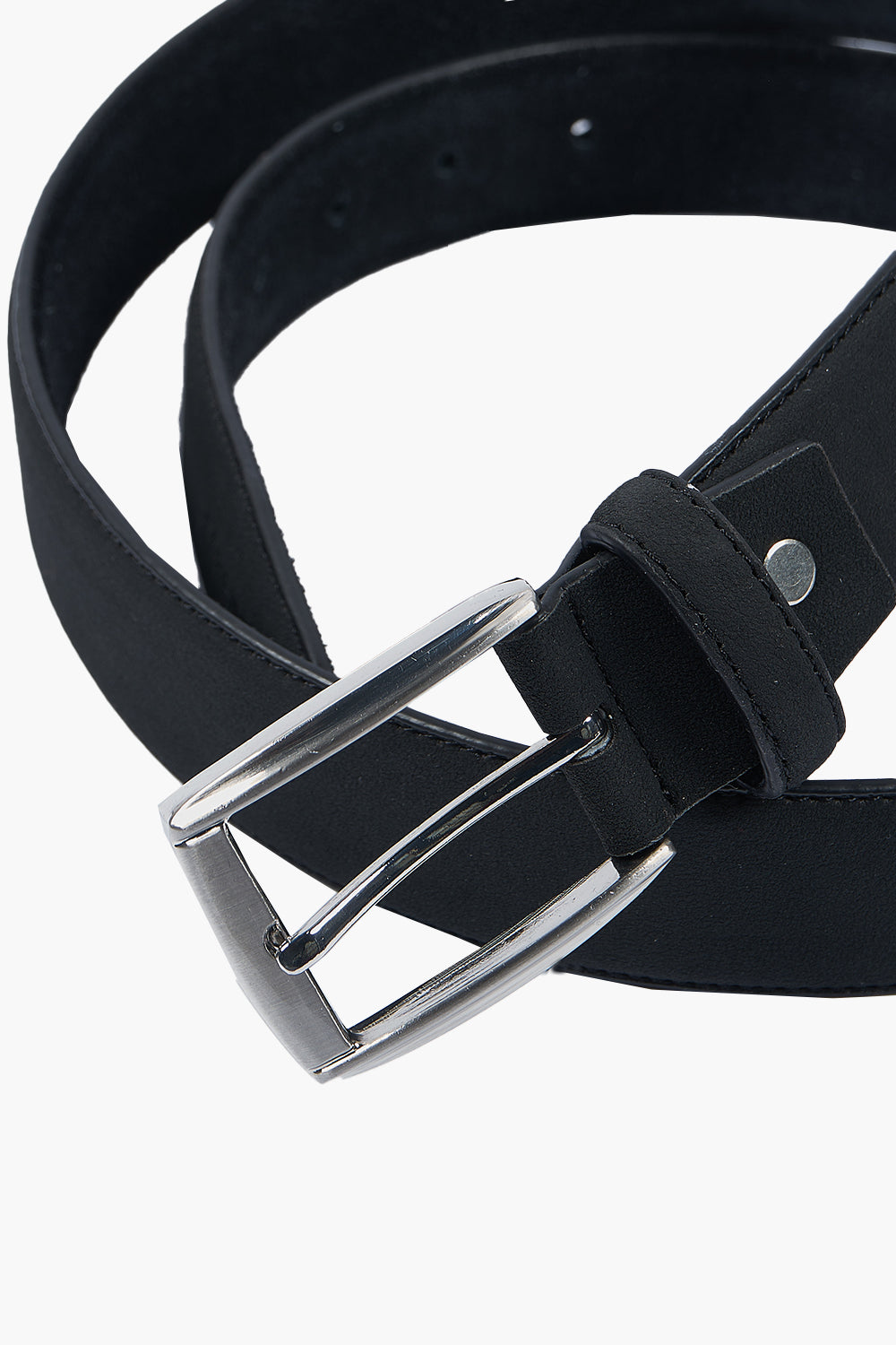 Suede effect belt