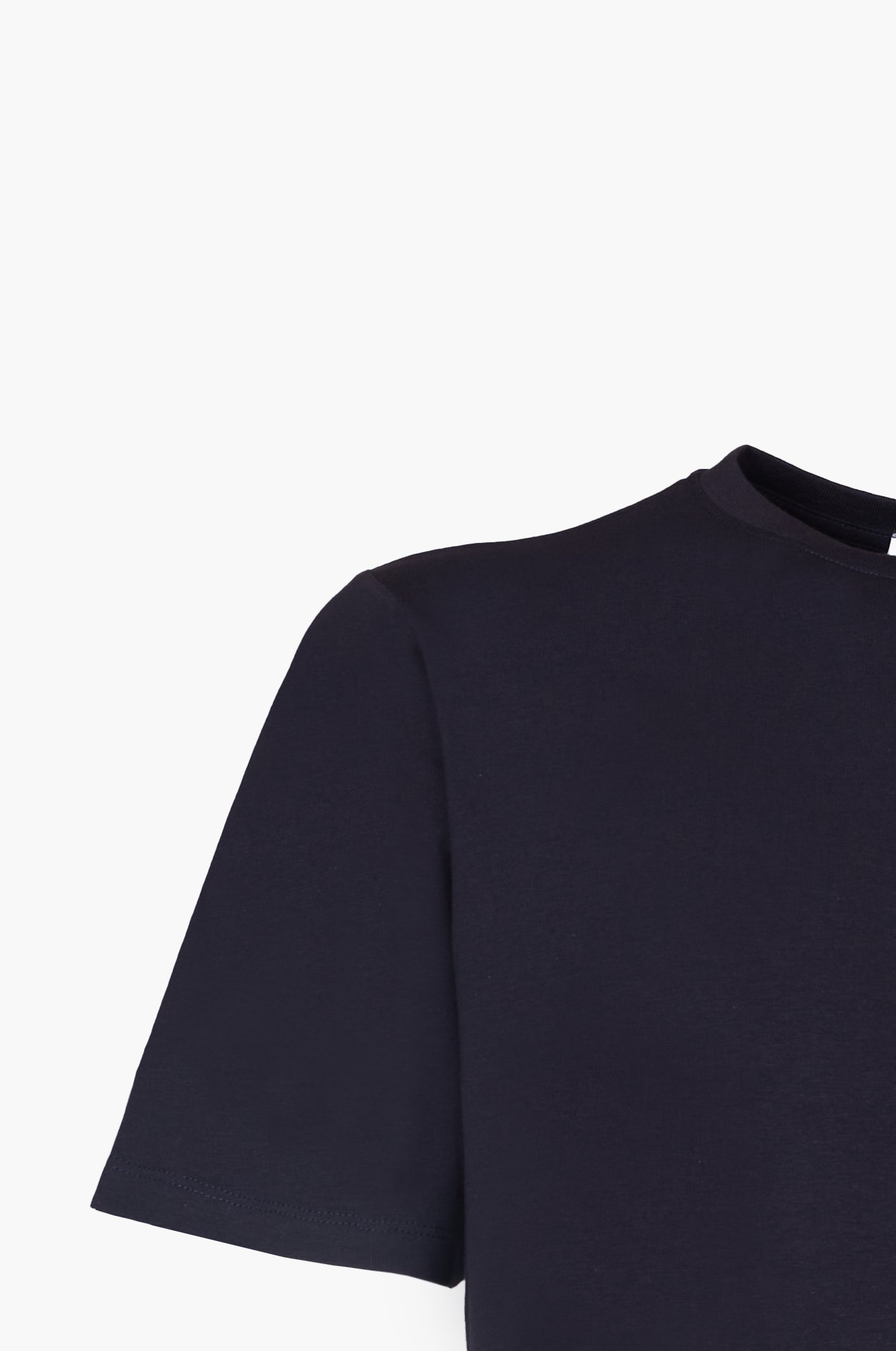 T-shirt basic bielastica