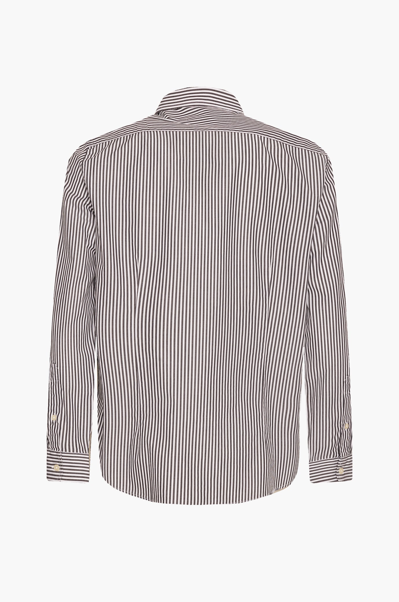 Camicia comfort fit a righe verticali sottili