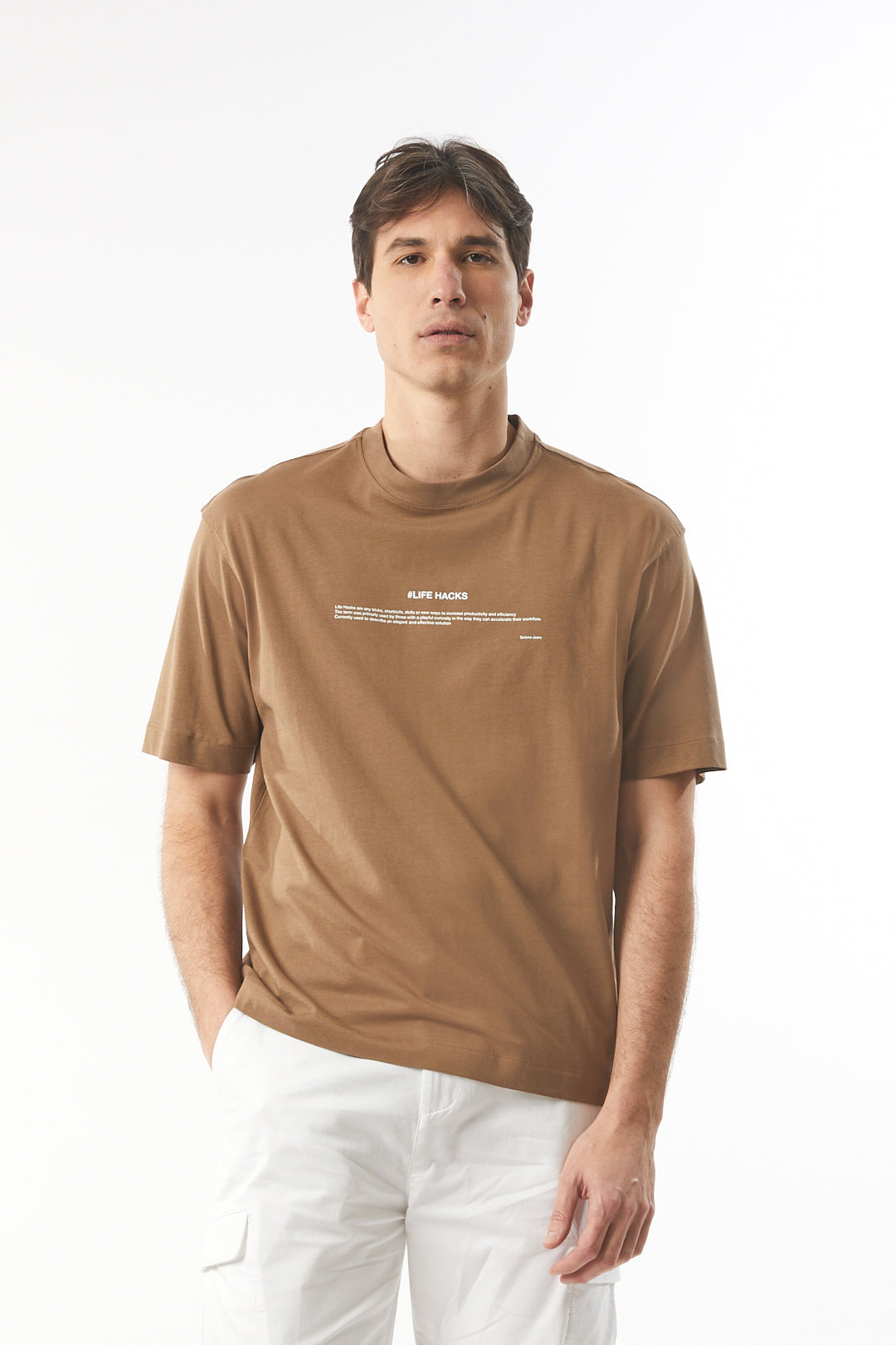 Sorbino Text Magliette Sorbino Comfort T-shirt With Print