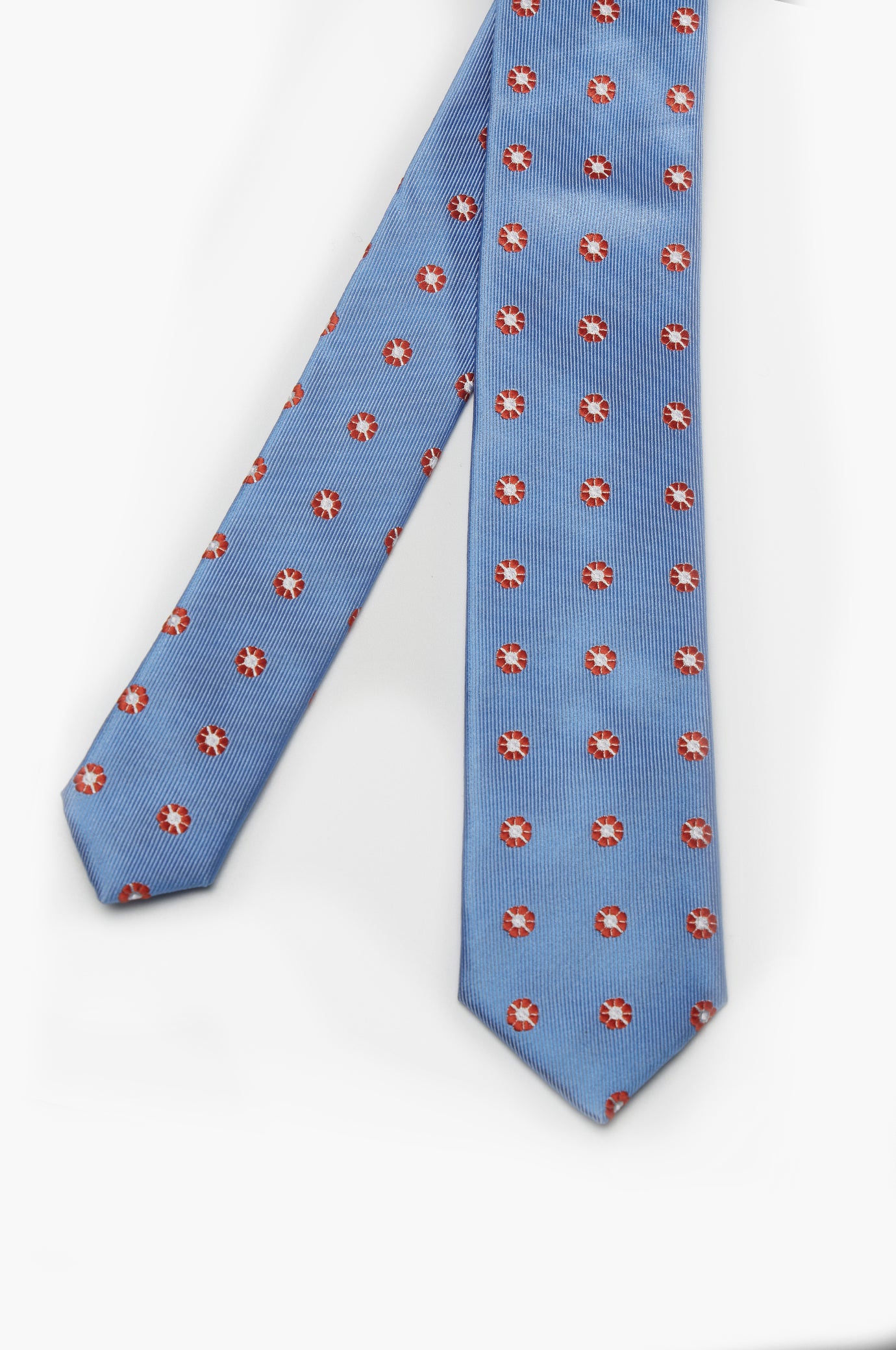 Floral pattern tie