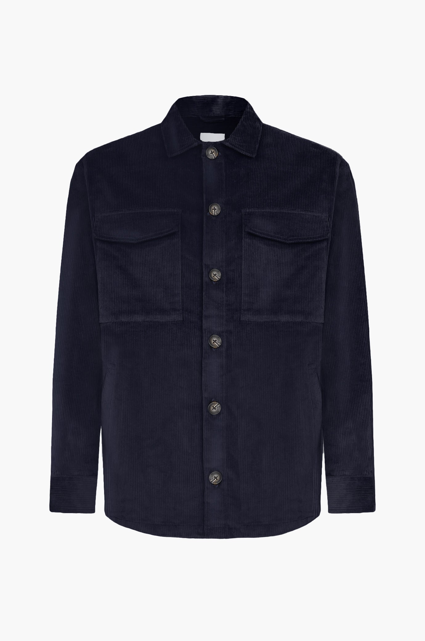 Overshirt con doppia tasca