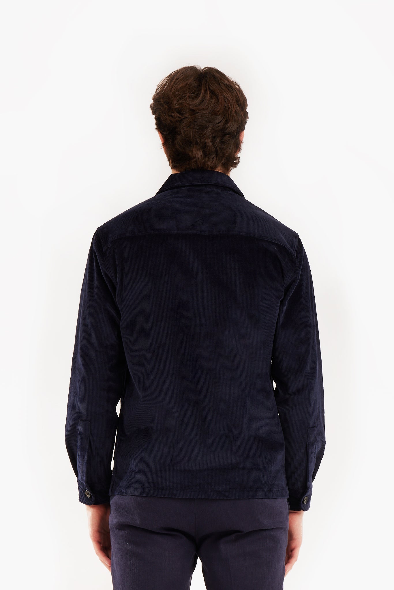 Overshirt con doppia tasca