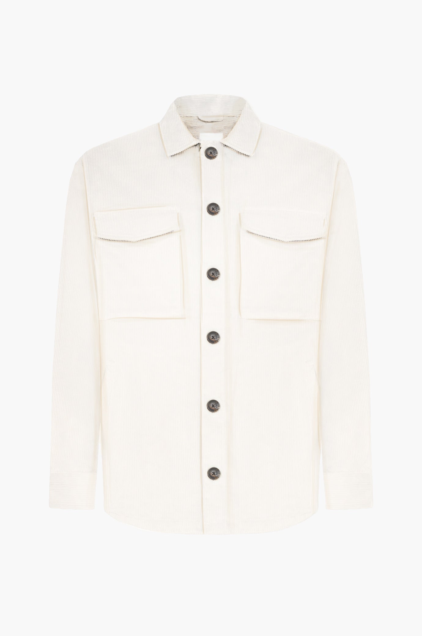 Overshirt con doppia tasca