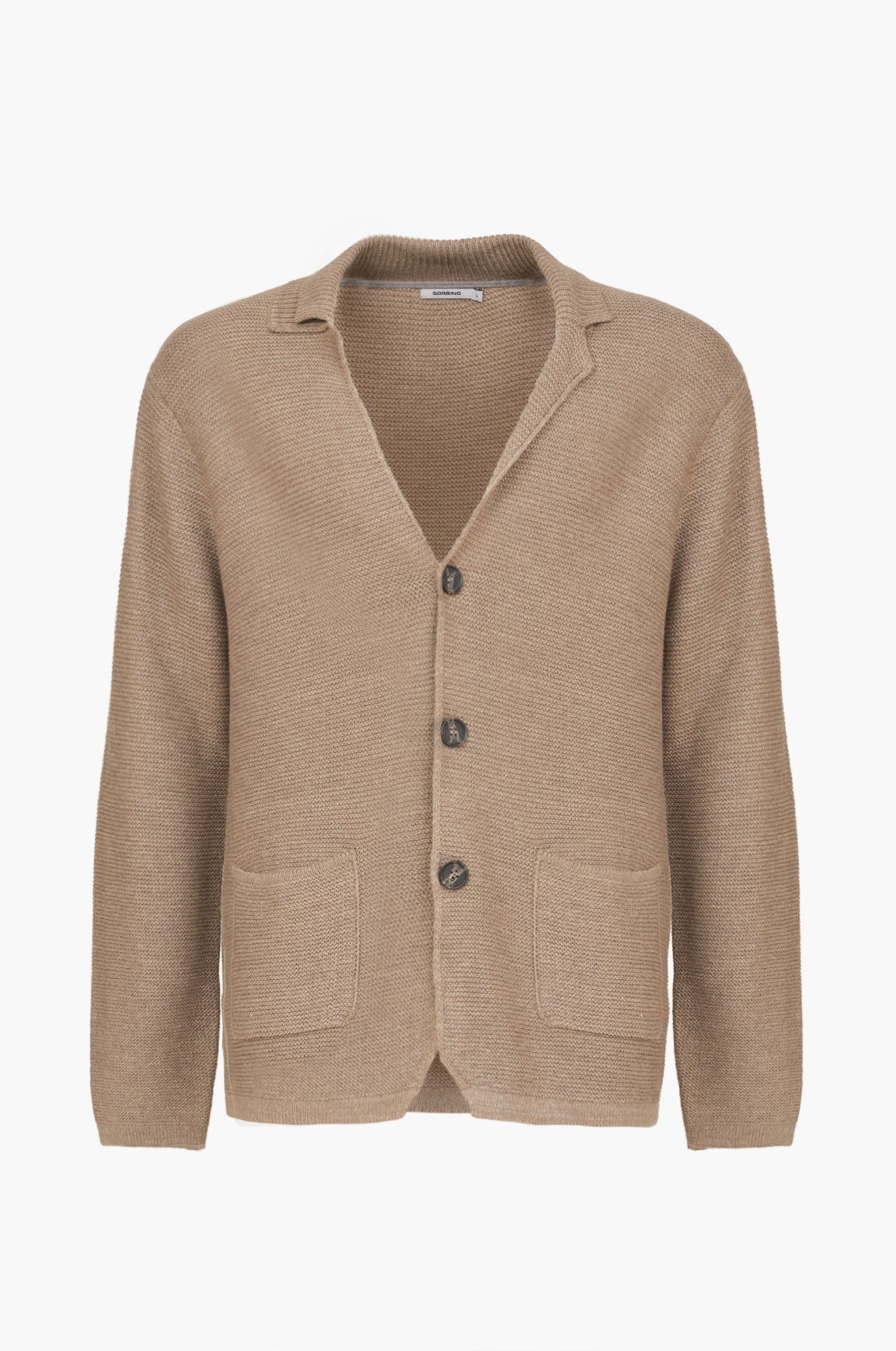 Giacca in maglia misto lana