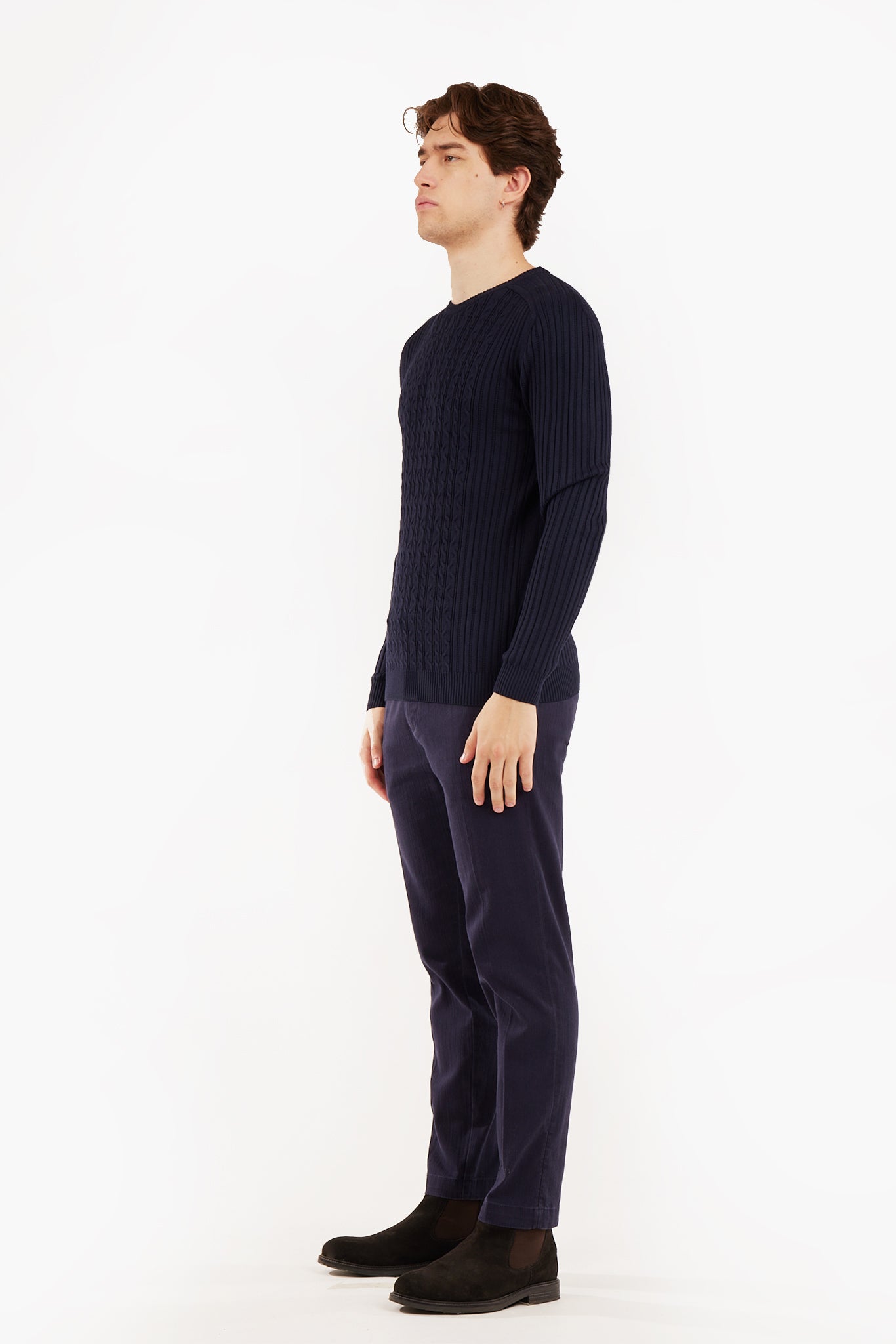 Pullover con trama