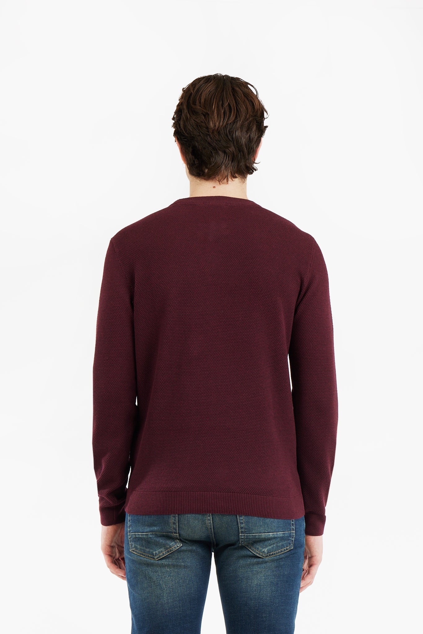 Pullover con struttra