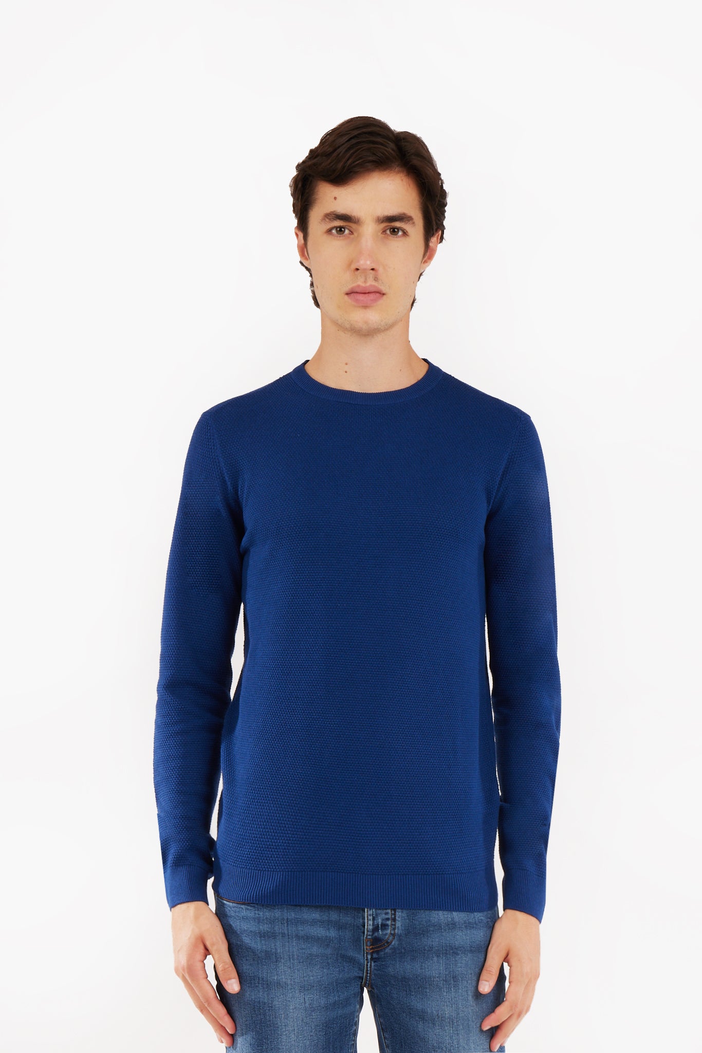 Pullover con struttra