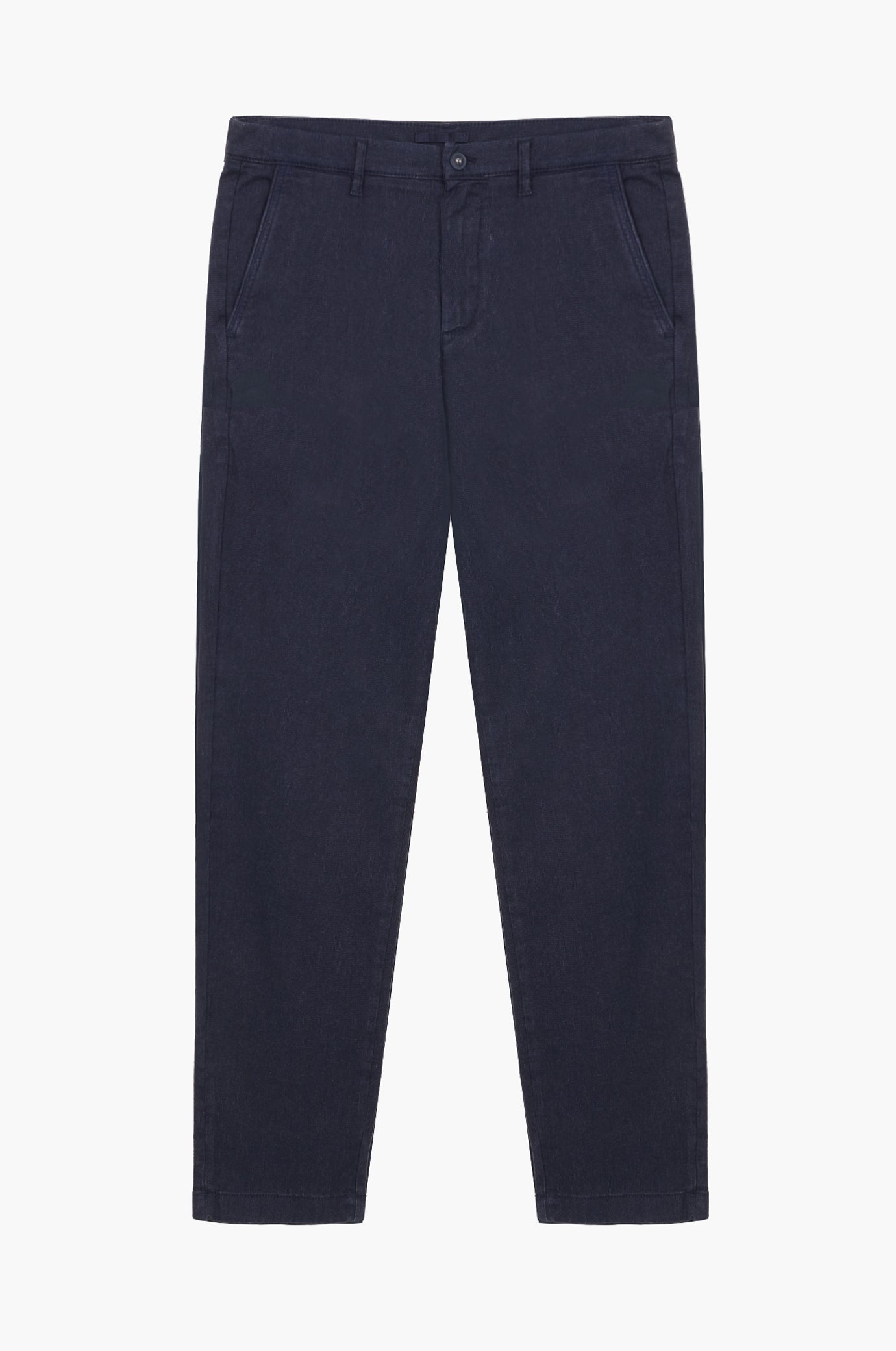 Yarn-dyed slim-fit chinos