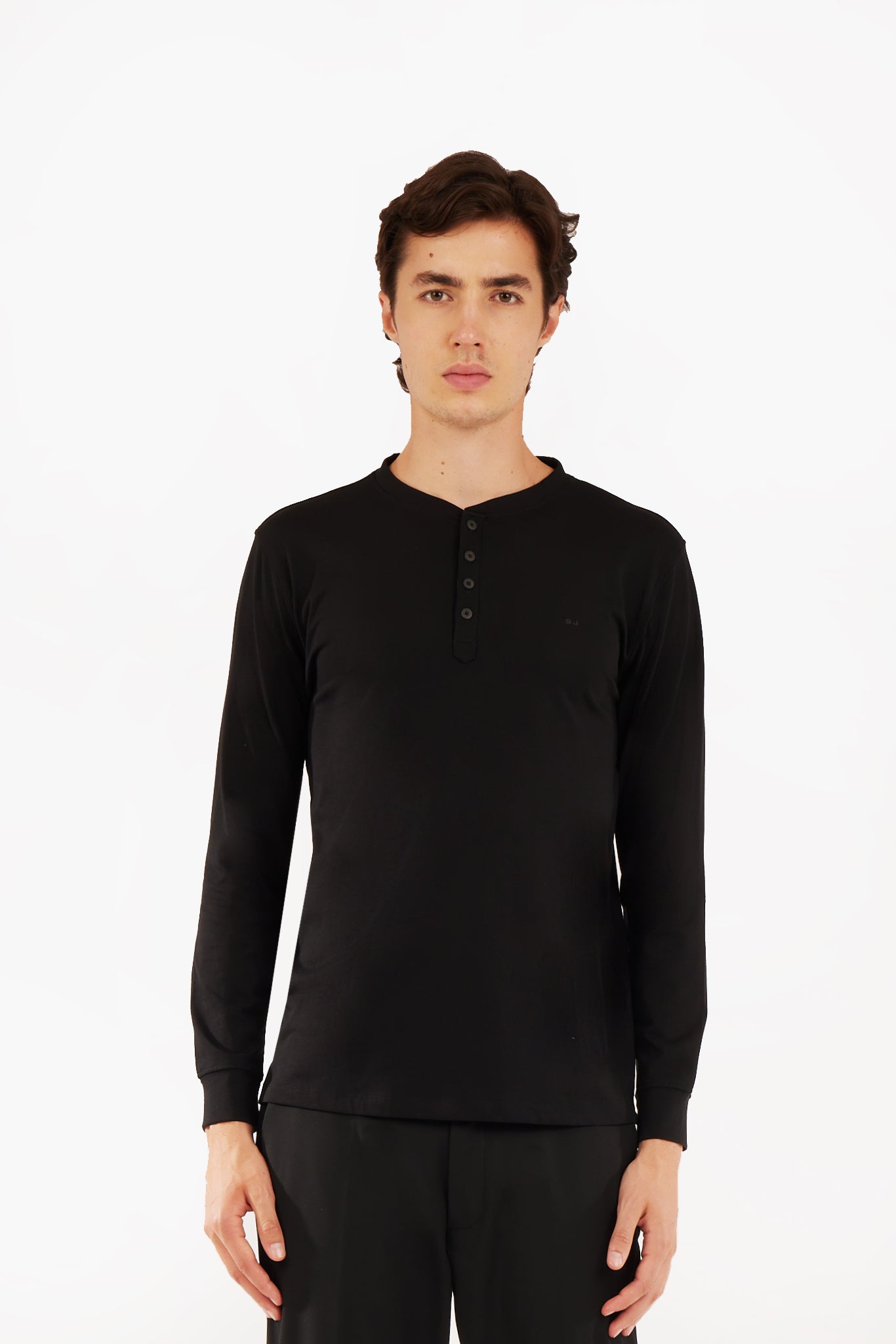 T-shirt manica lunga serafino