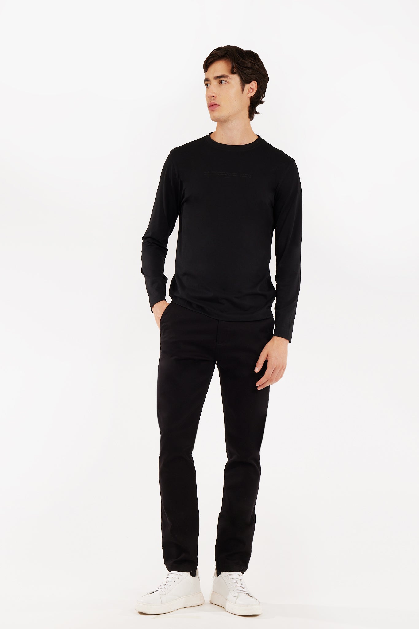 T-shirt manica lunga con stampa