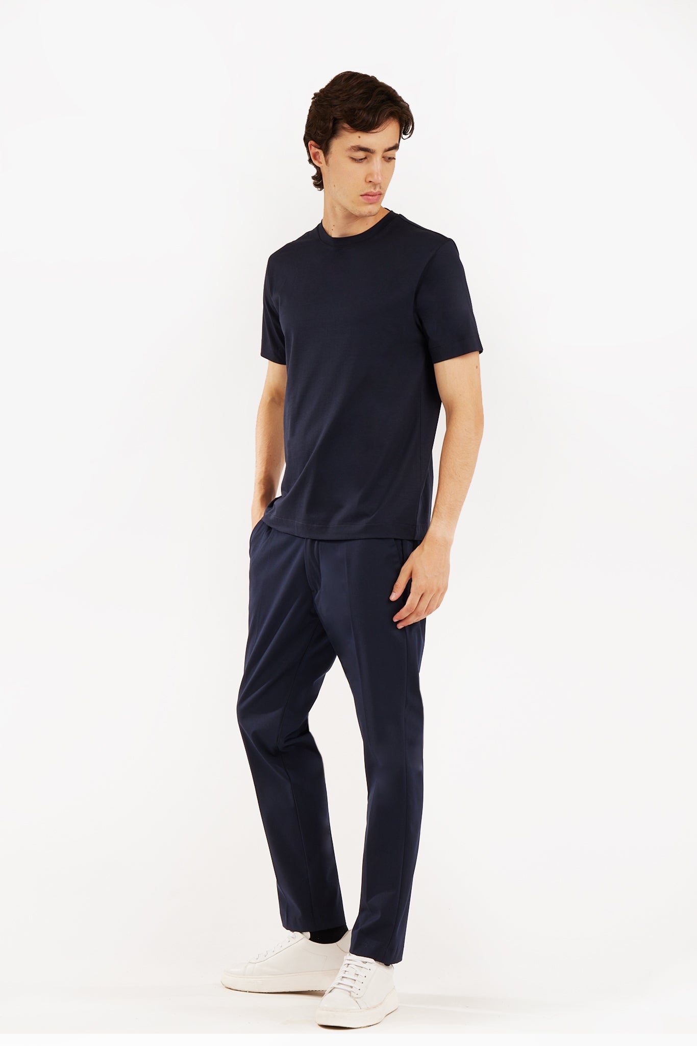 T-shirt in cotone mercerizzato