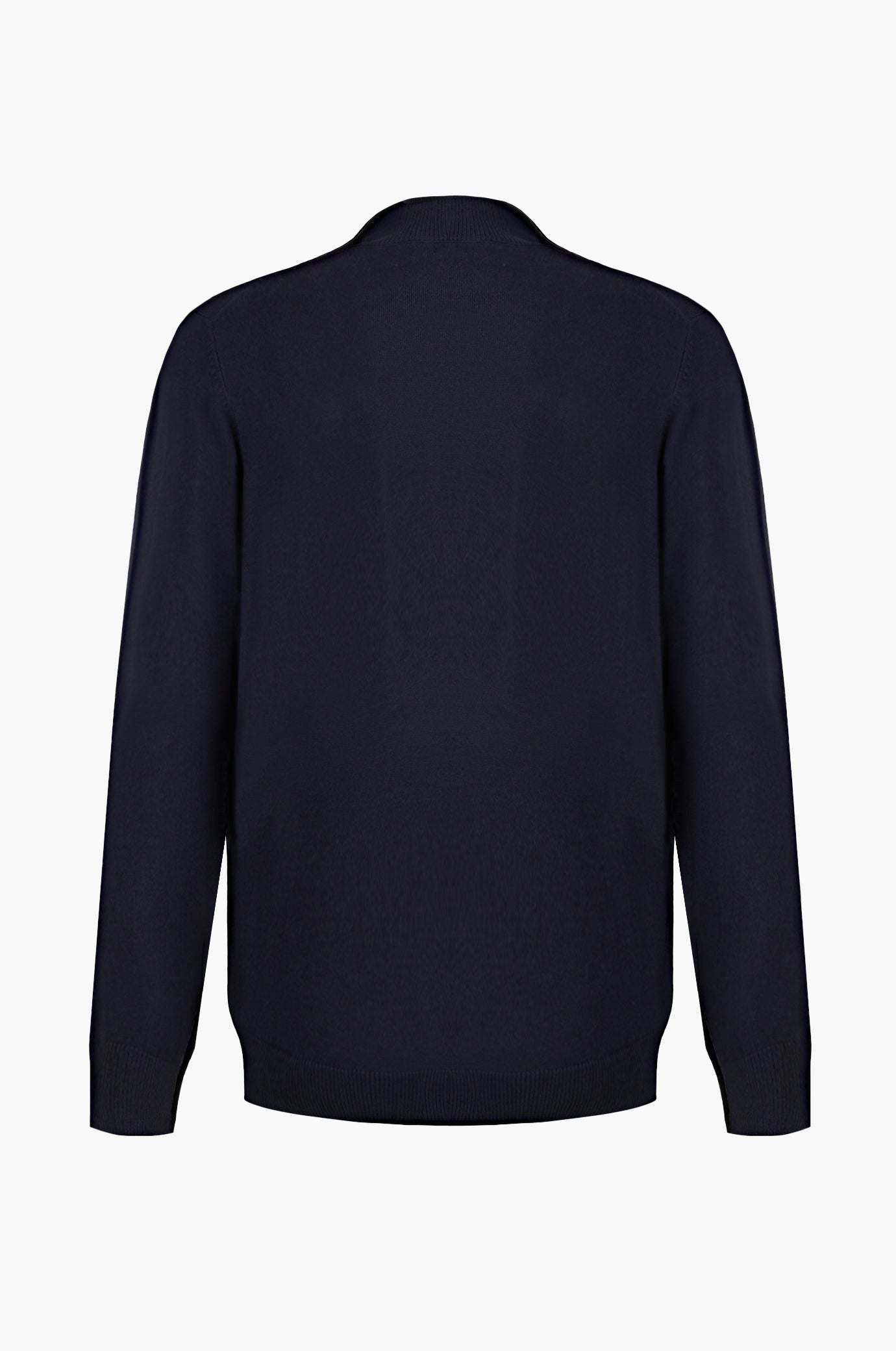Pullover lupetto mezza zip