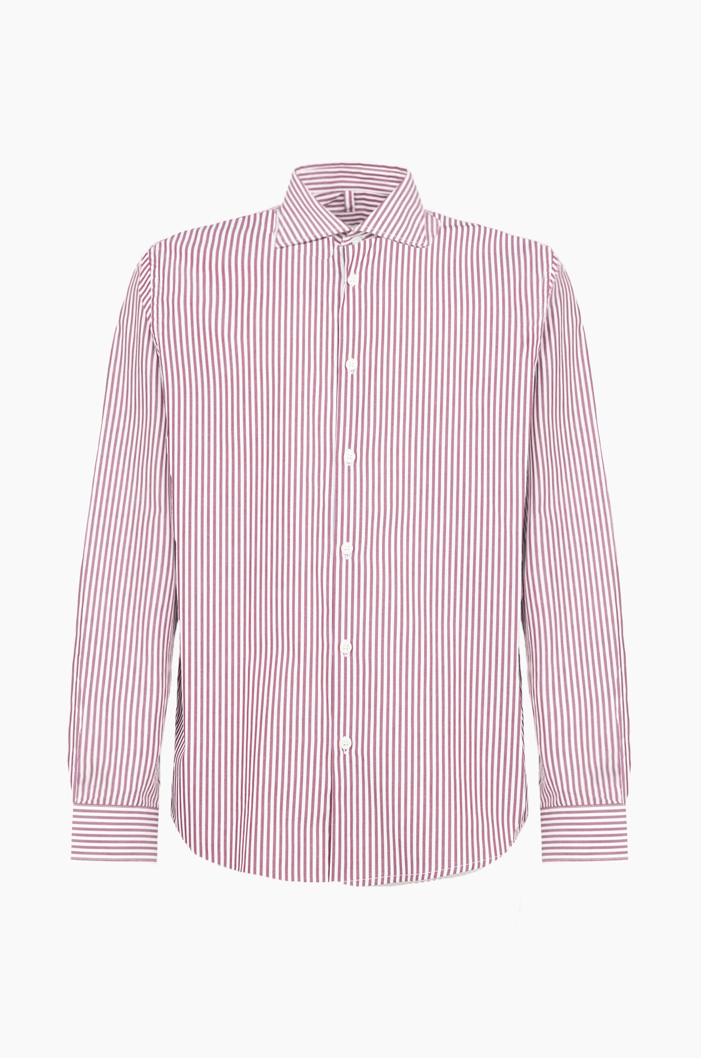 Camicia comfort fit a righe verticali sottili