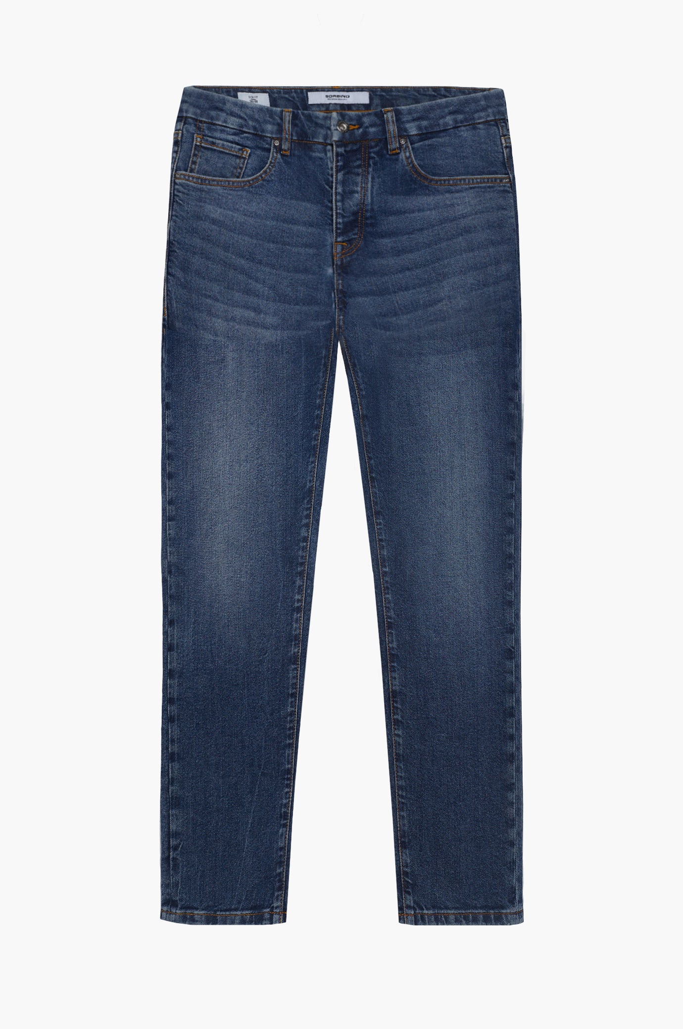 Jeans 5 tasche tapared fit lavaggio scuro