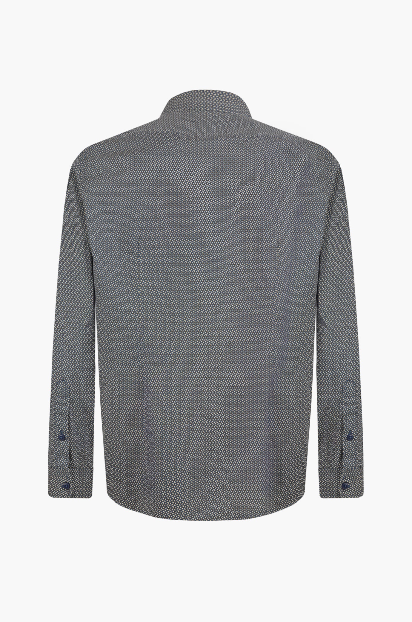 Camicia regular fit microfantasia