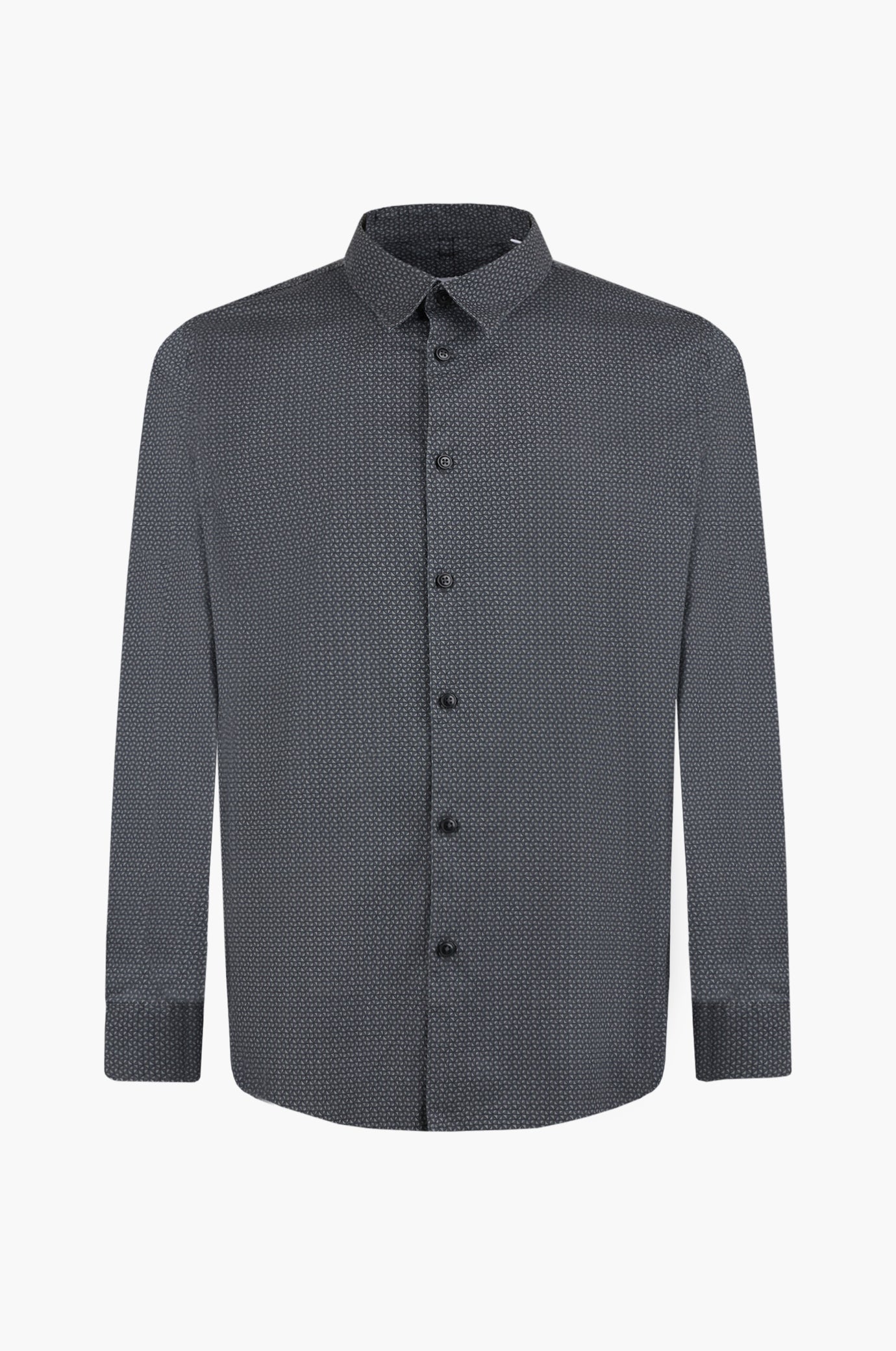 Camicia regular fit microfantasia