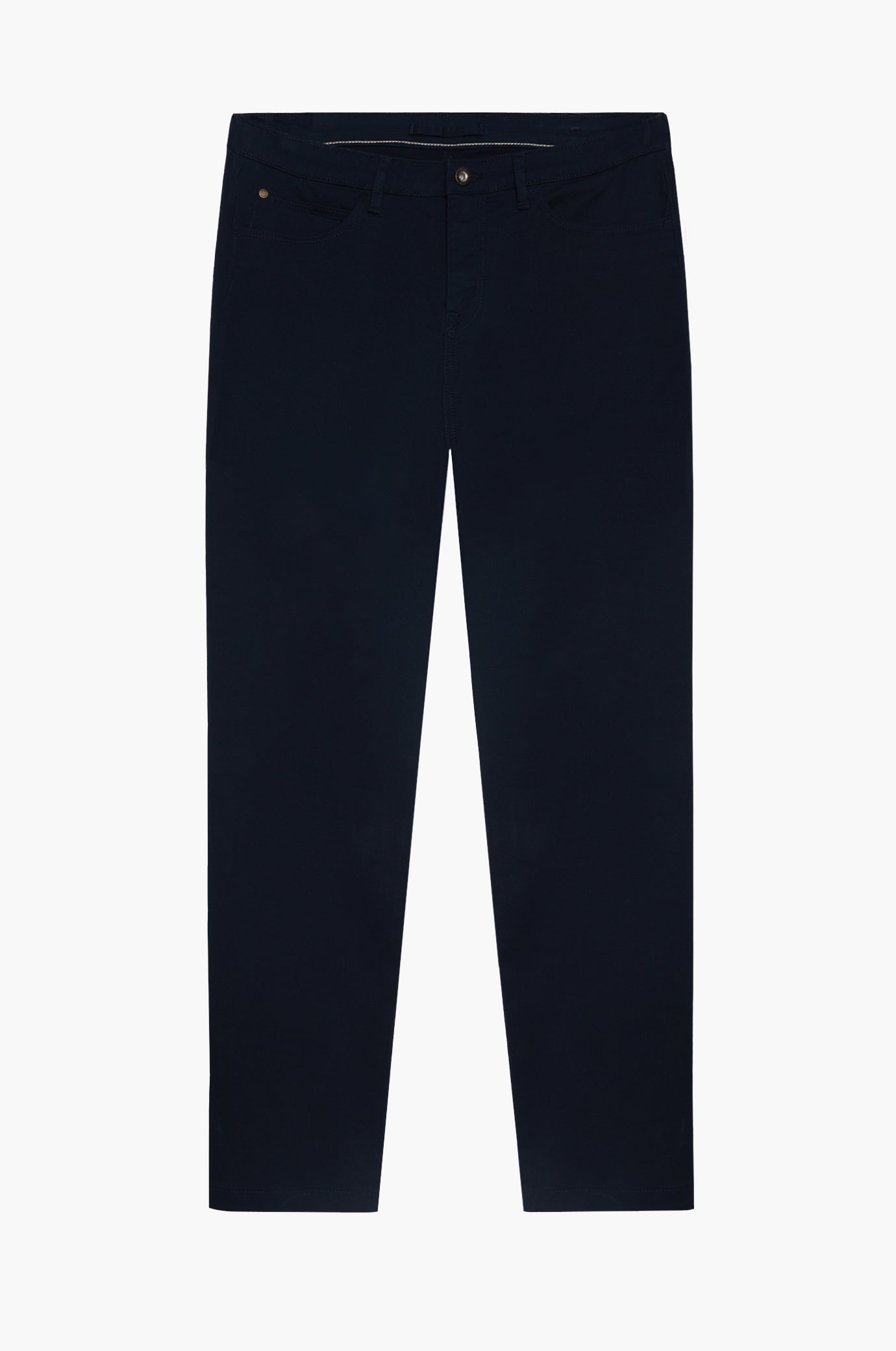 Basic regular fit 5 pocket trousers