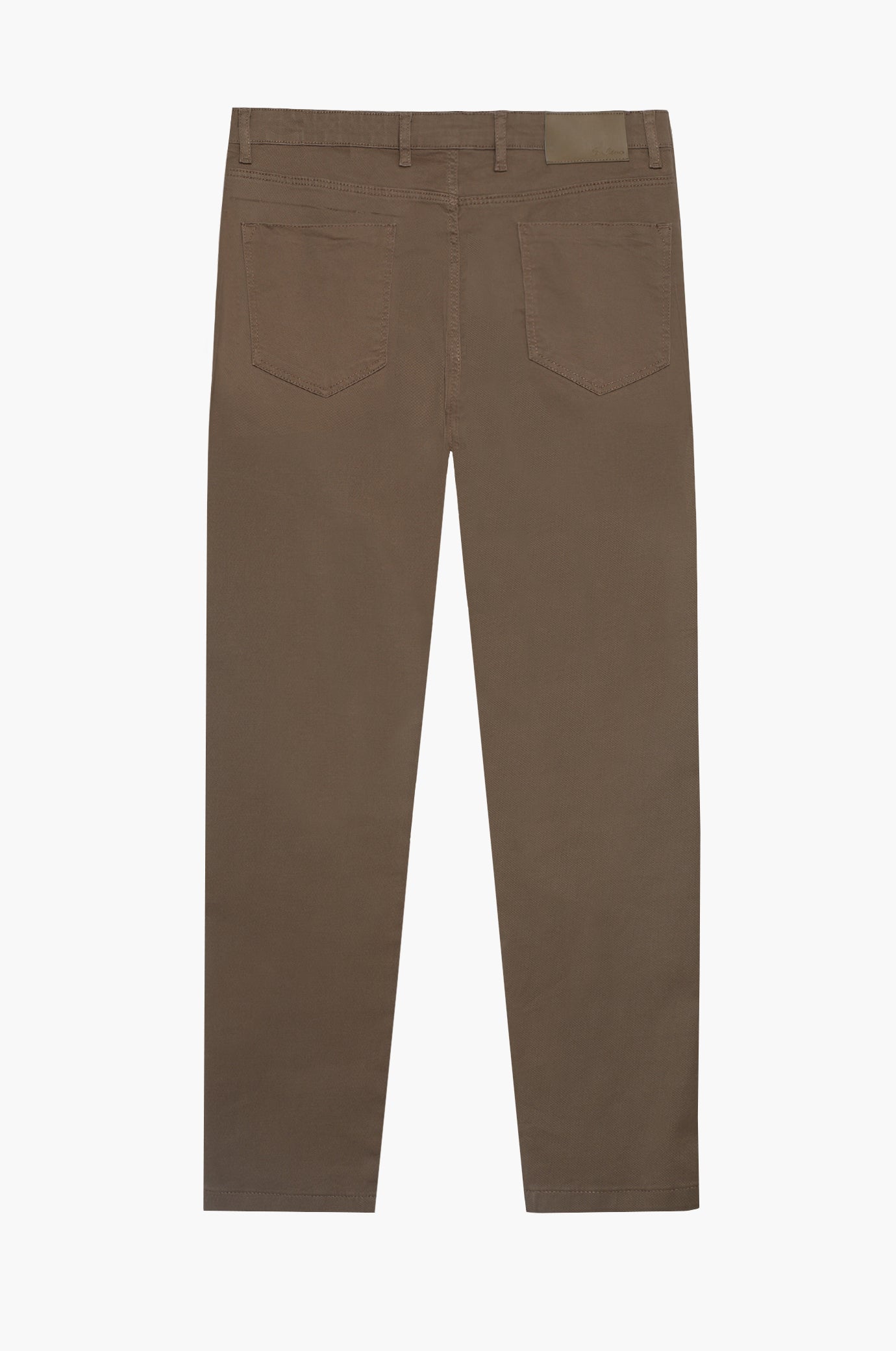 Basic regular fit 5 pocket trousers