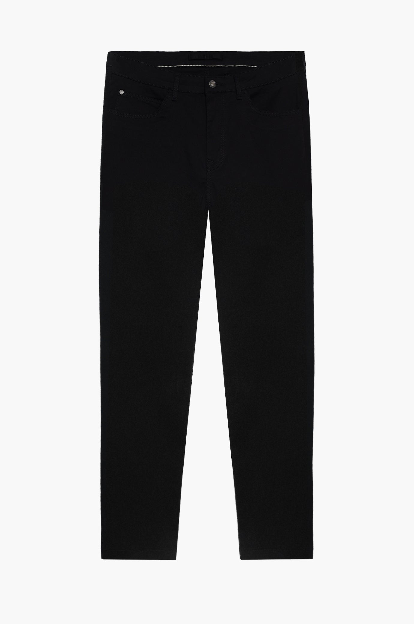 Basic regular fit 5 pocket trousers