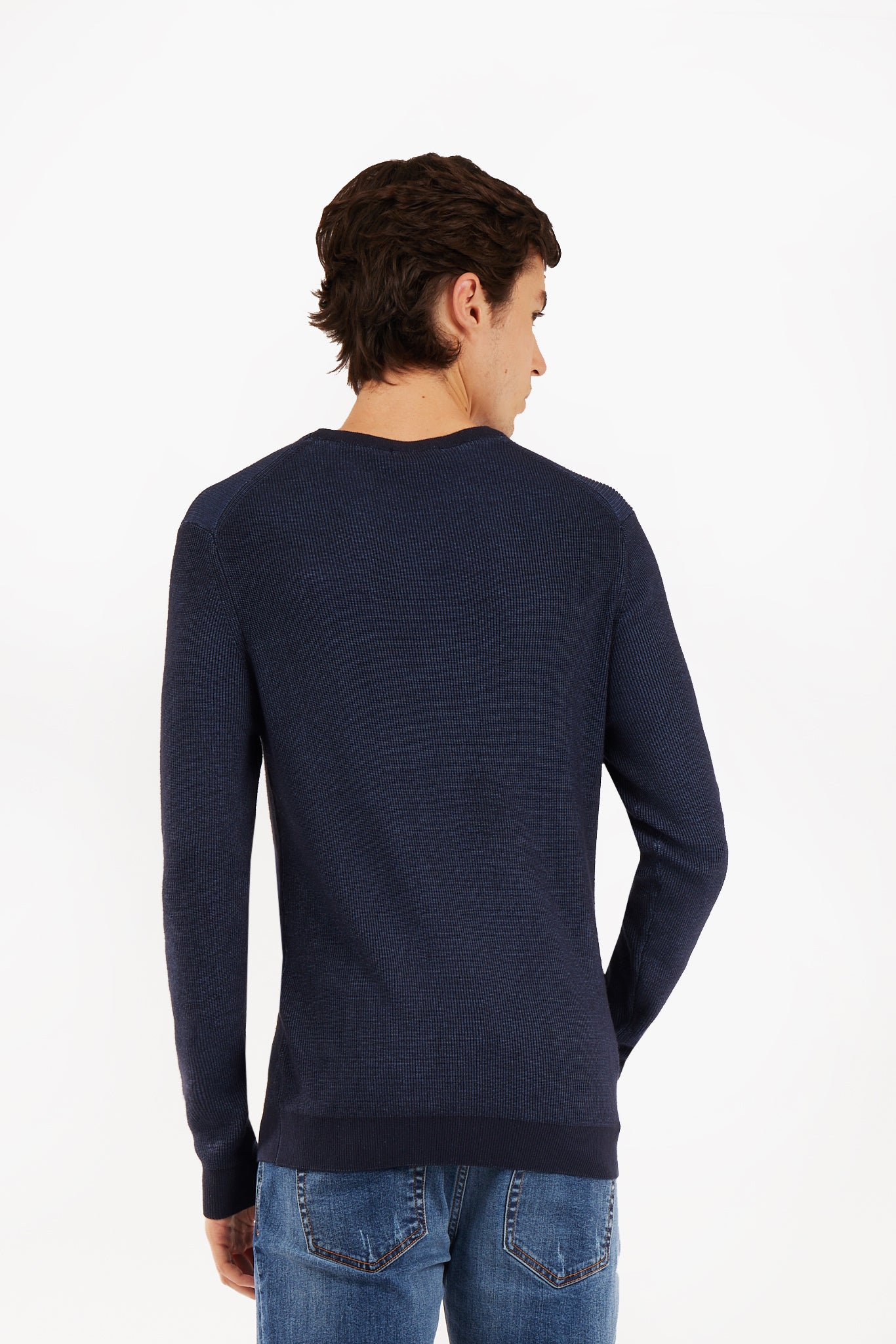Pullover con struttura