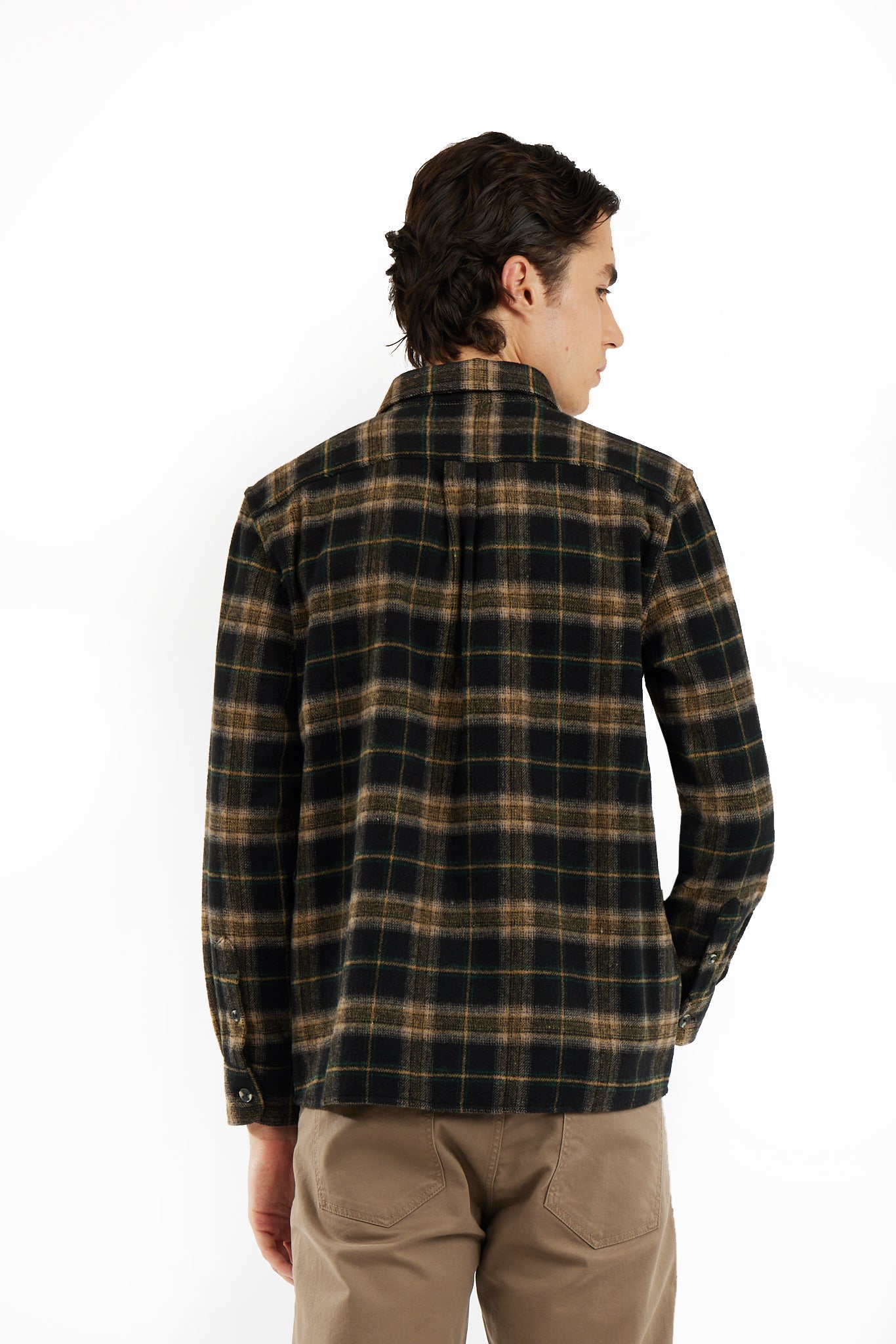 Overshirt a quadri