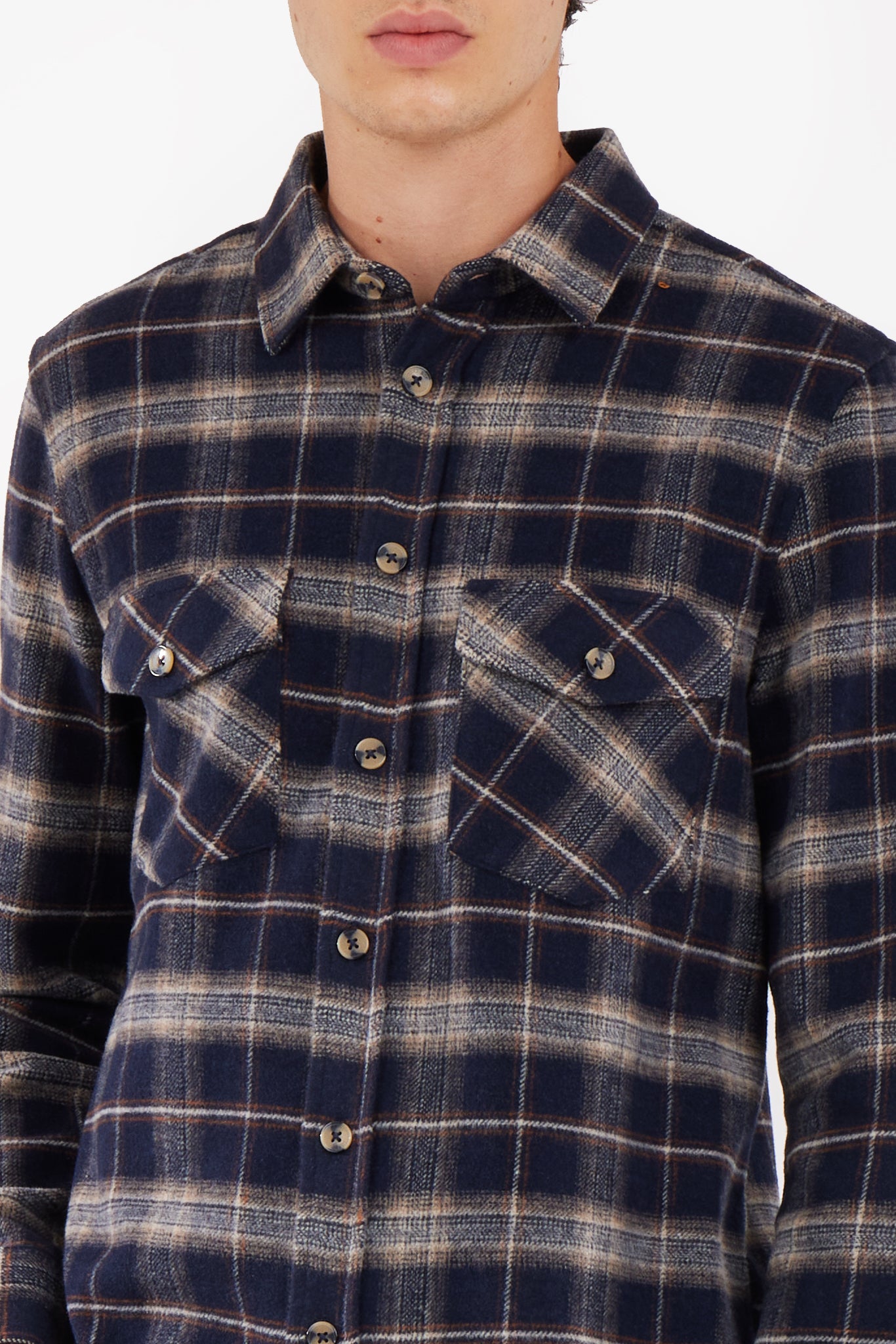 Overshirt a quadri