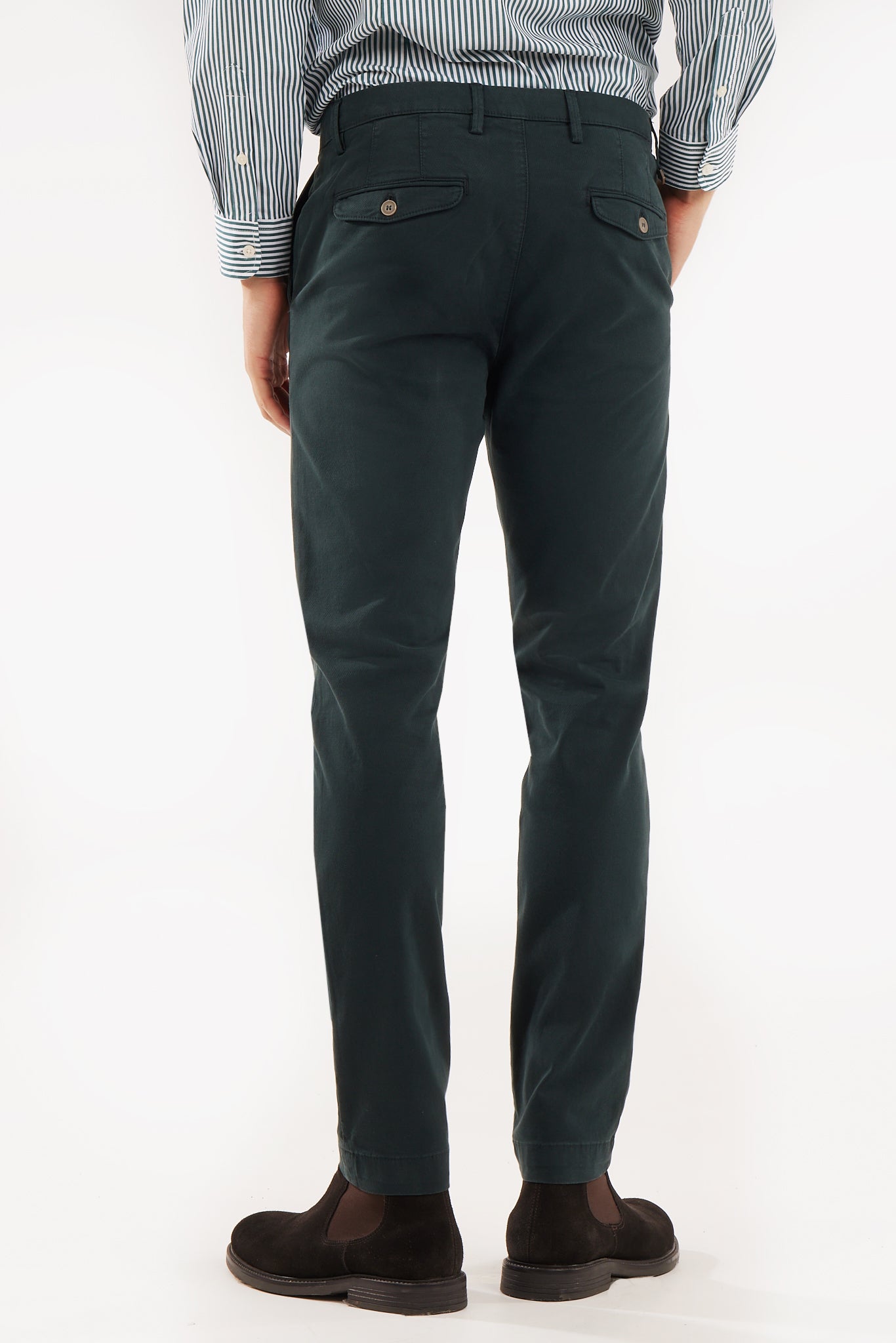 Slim fit dobby chinos