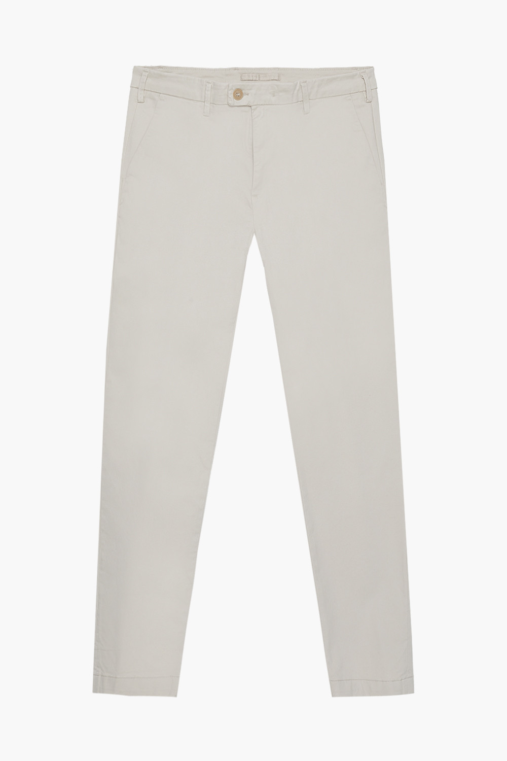 Pantaloni chinos slim fit raso