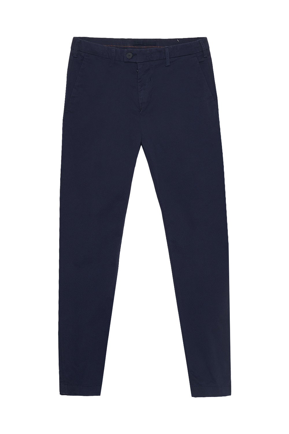 Pantaloni chinos slim fit raso