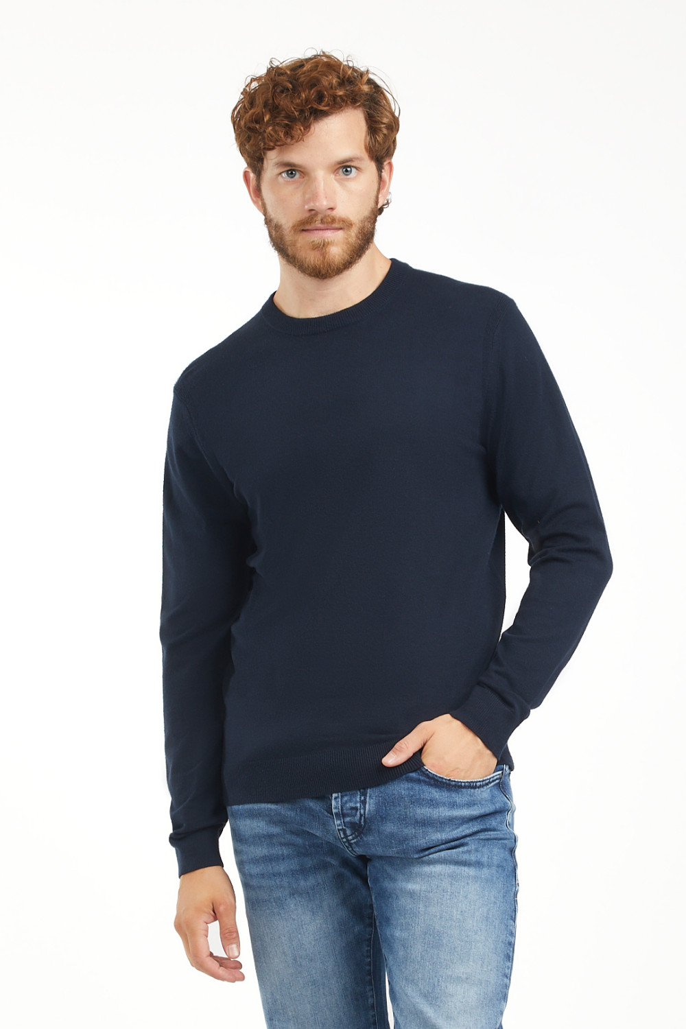 Pullover con struttura