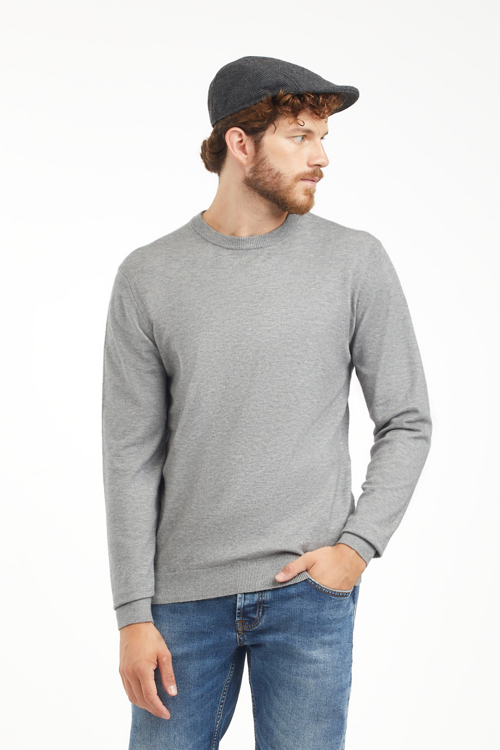 Pullover con struttura