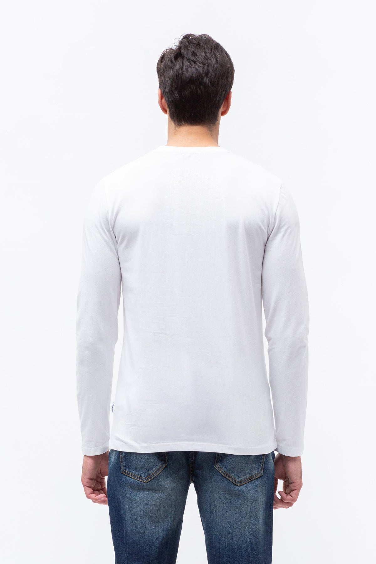 Maglia girocollo manica lunga