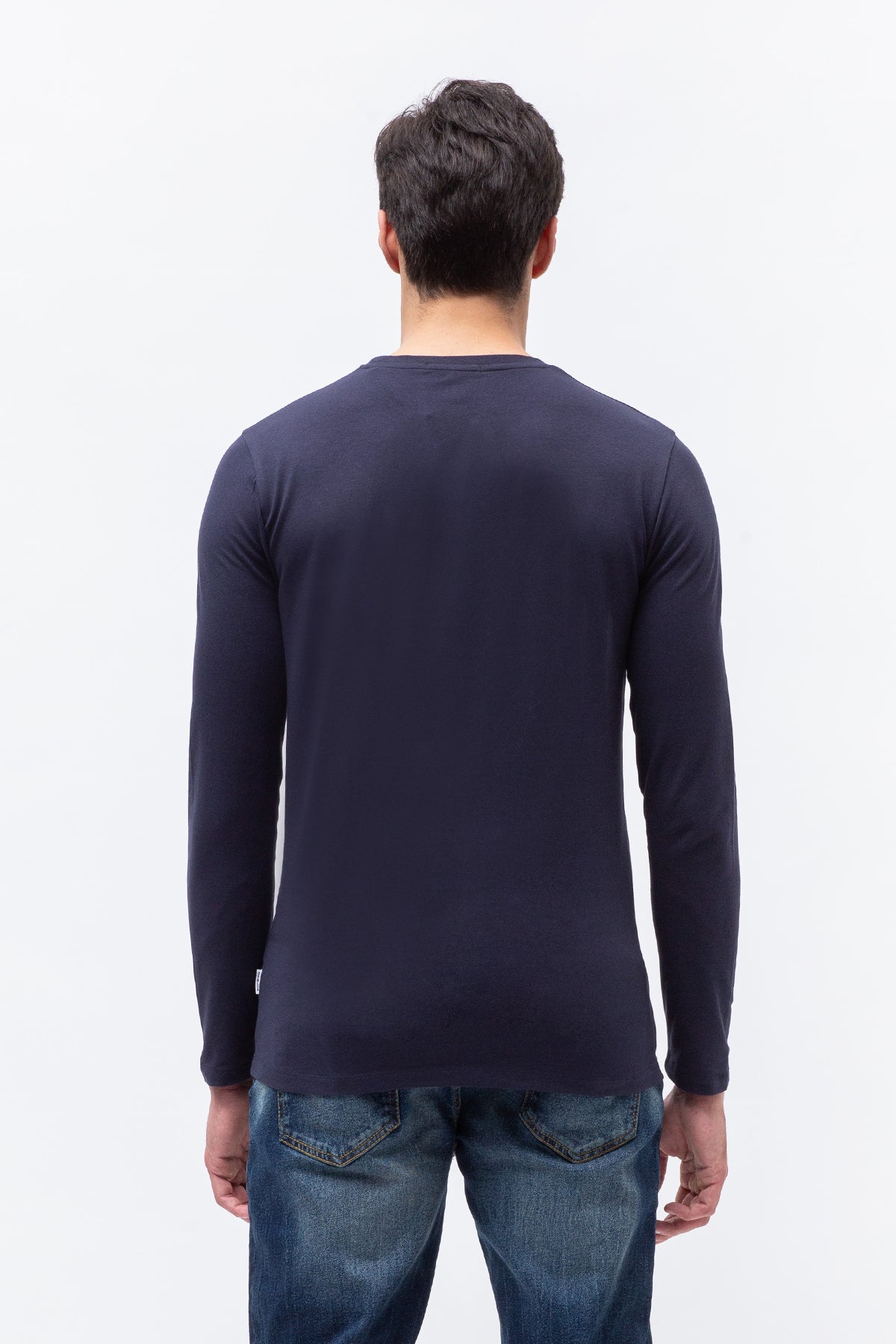 Maglia girocollo manica lunga