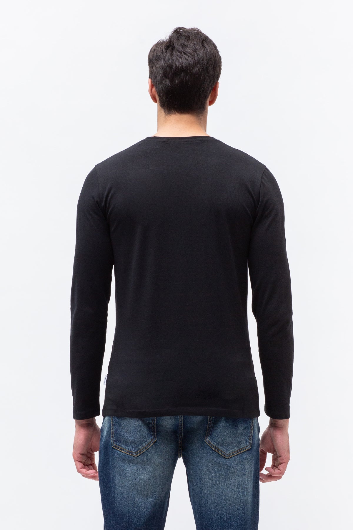 Maglia girocollo manica lunga