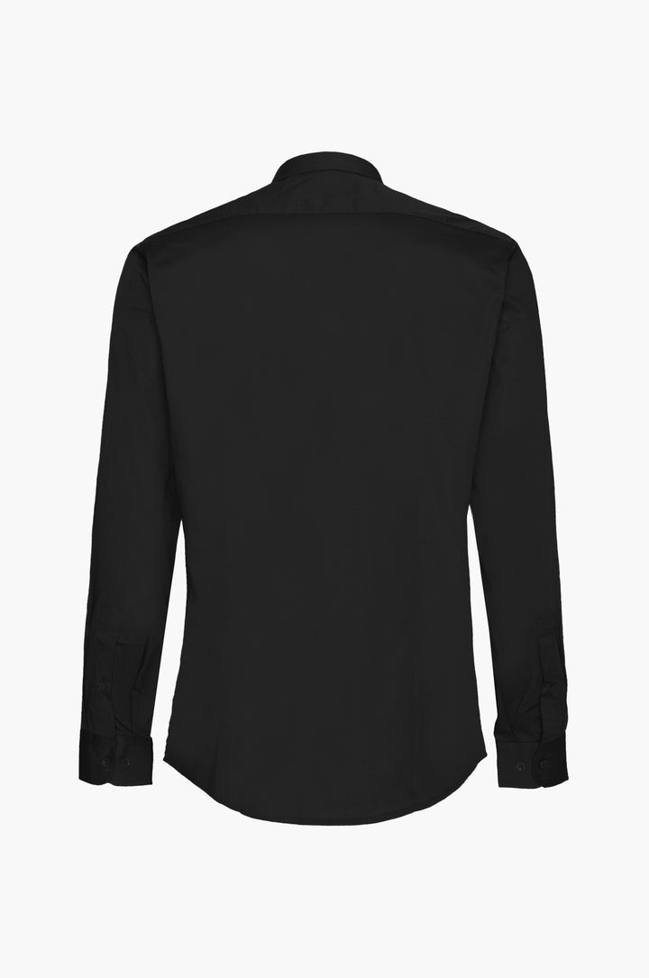 Camicia slim fit basic|Colore:Nero
