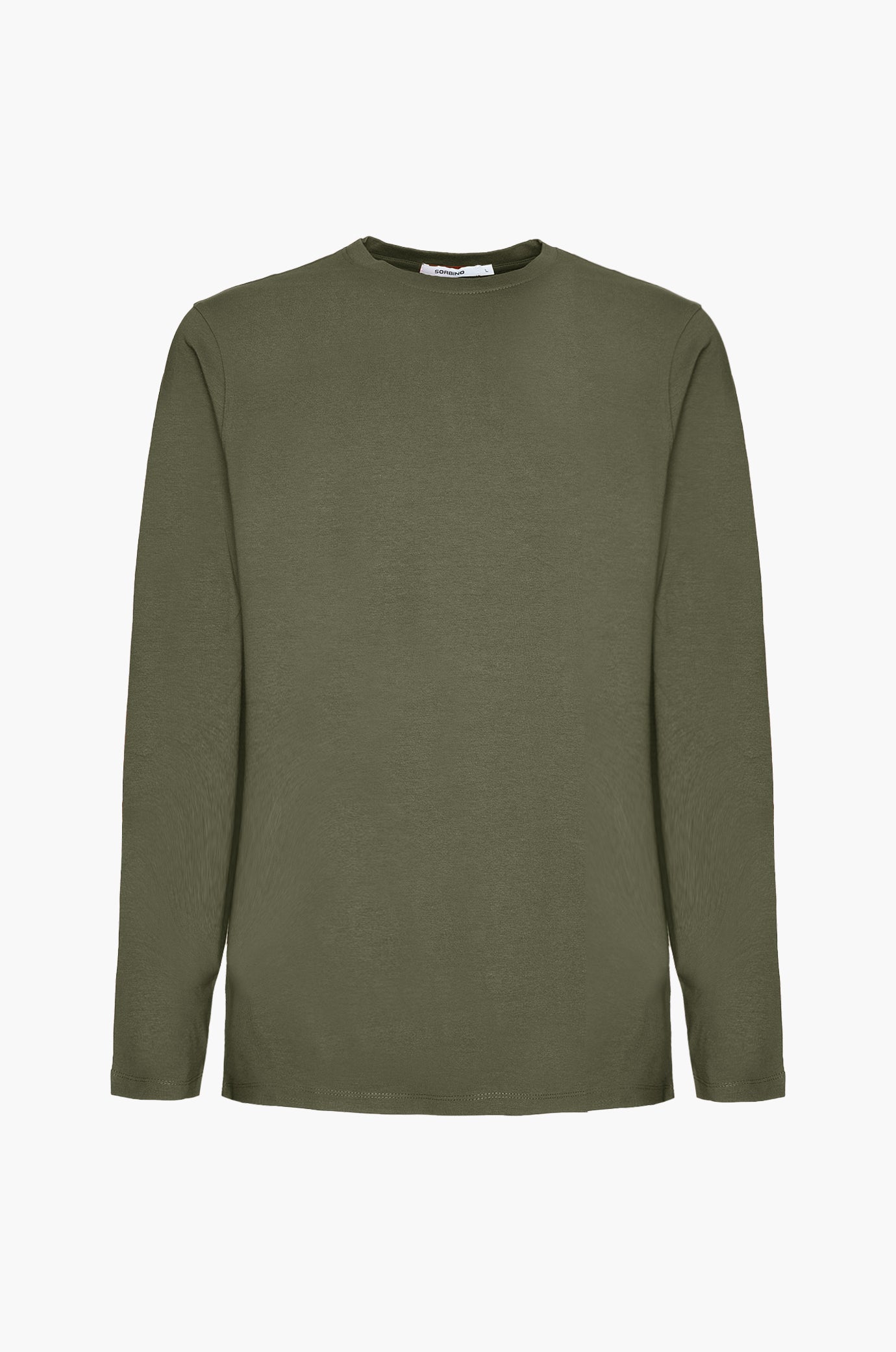Maglia girocollo manica lunga