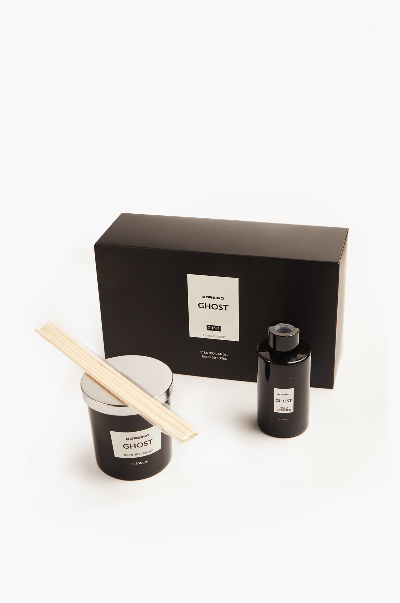 Ghost candle and room diffuser set Unique A