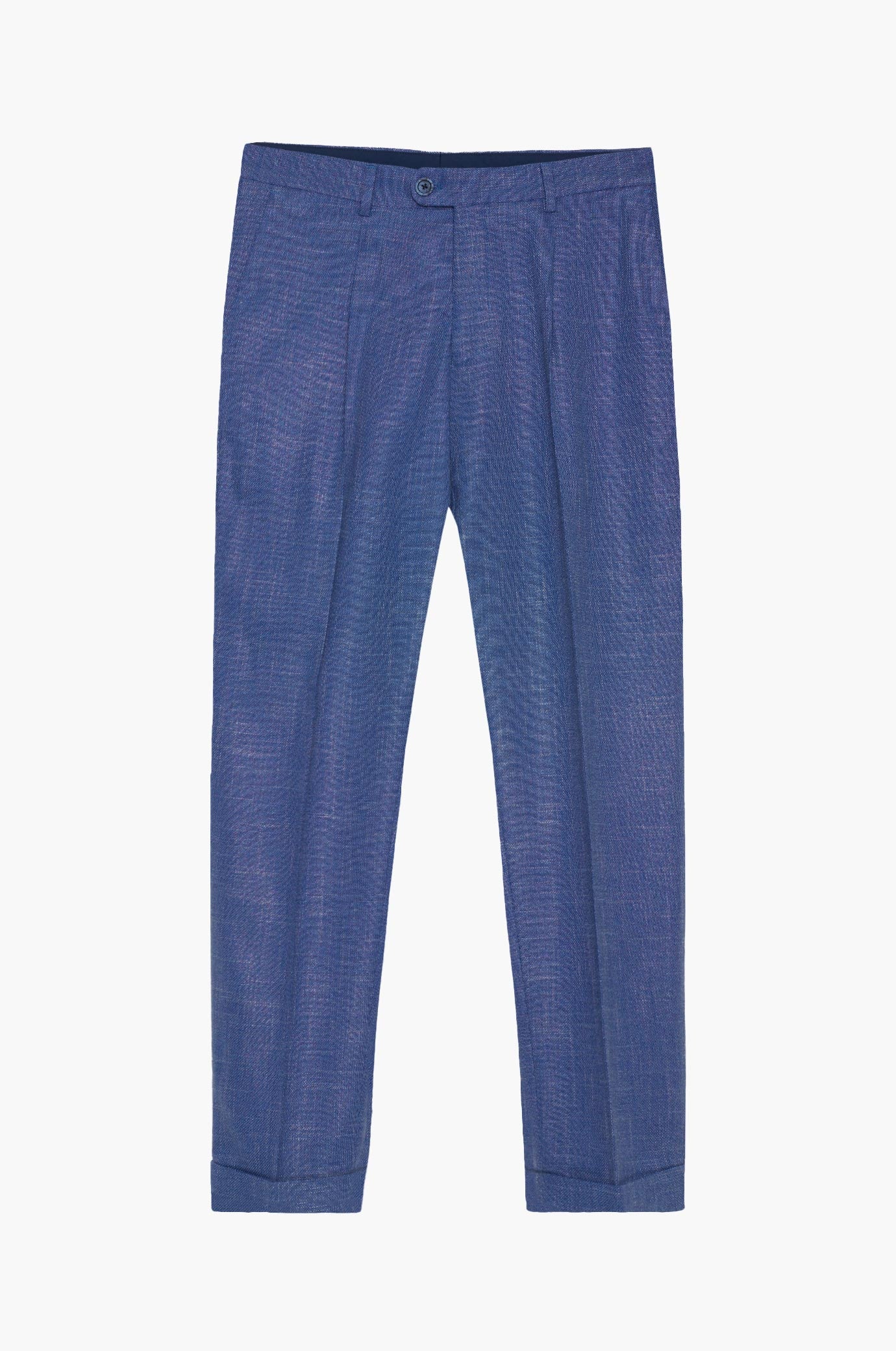 Pantaloni chinos da completo|Colore:Azzurro