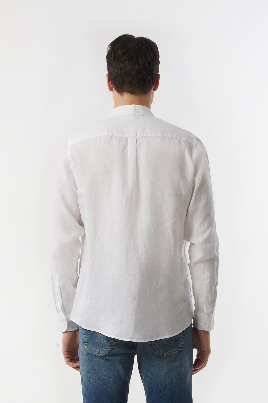 Camicia in lino basic