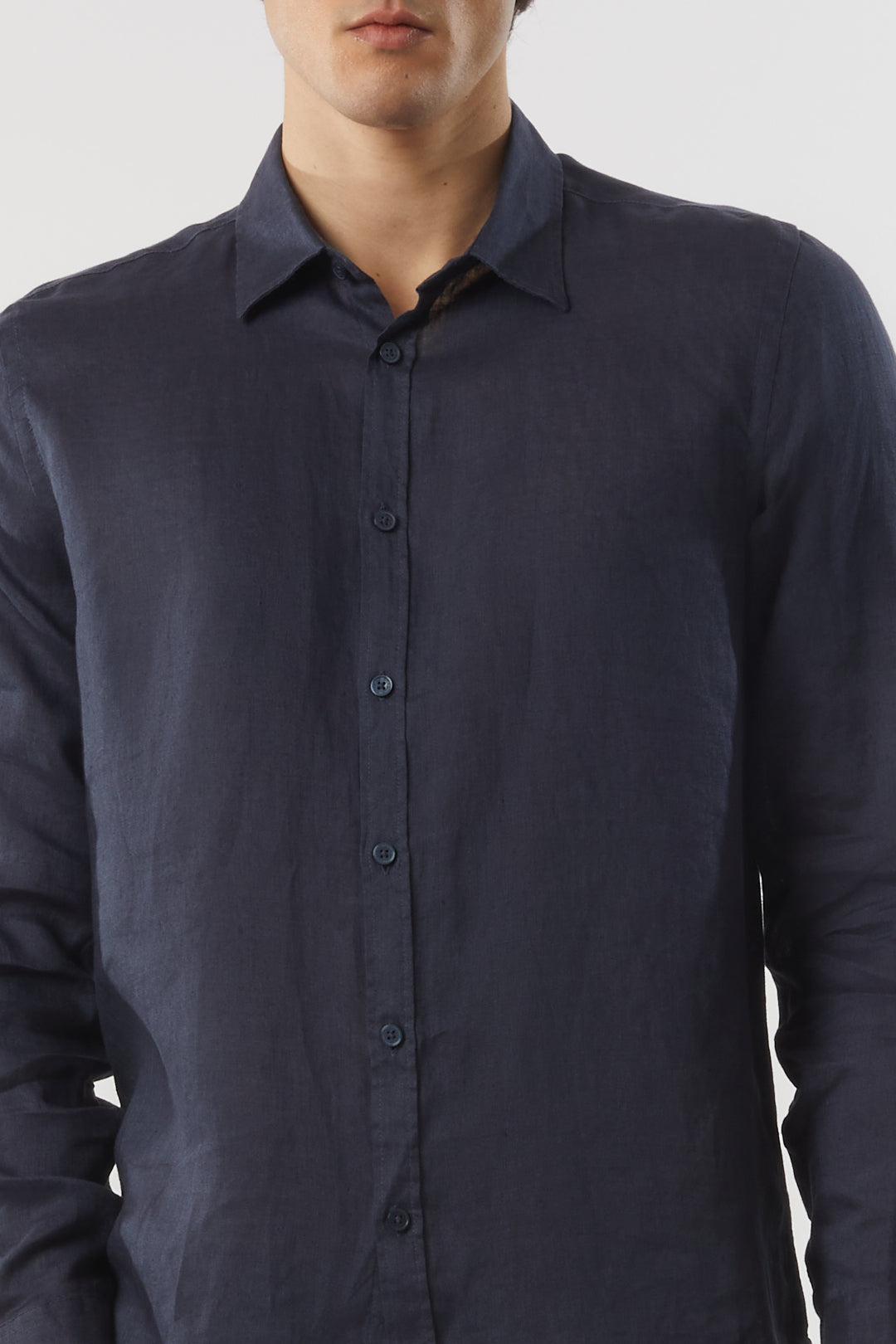 Camicia in lino basic
