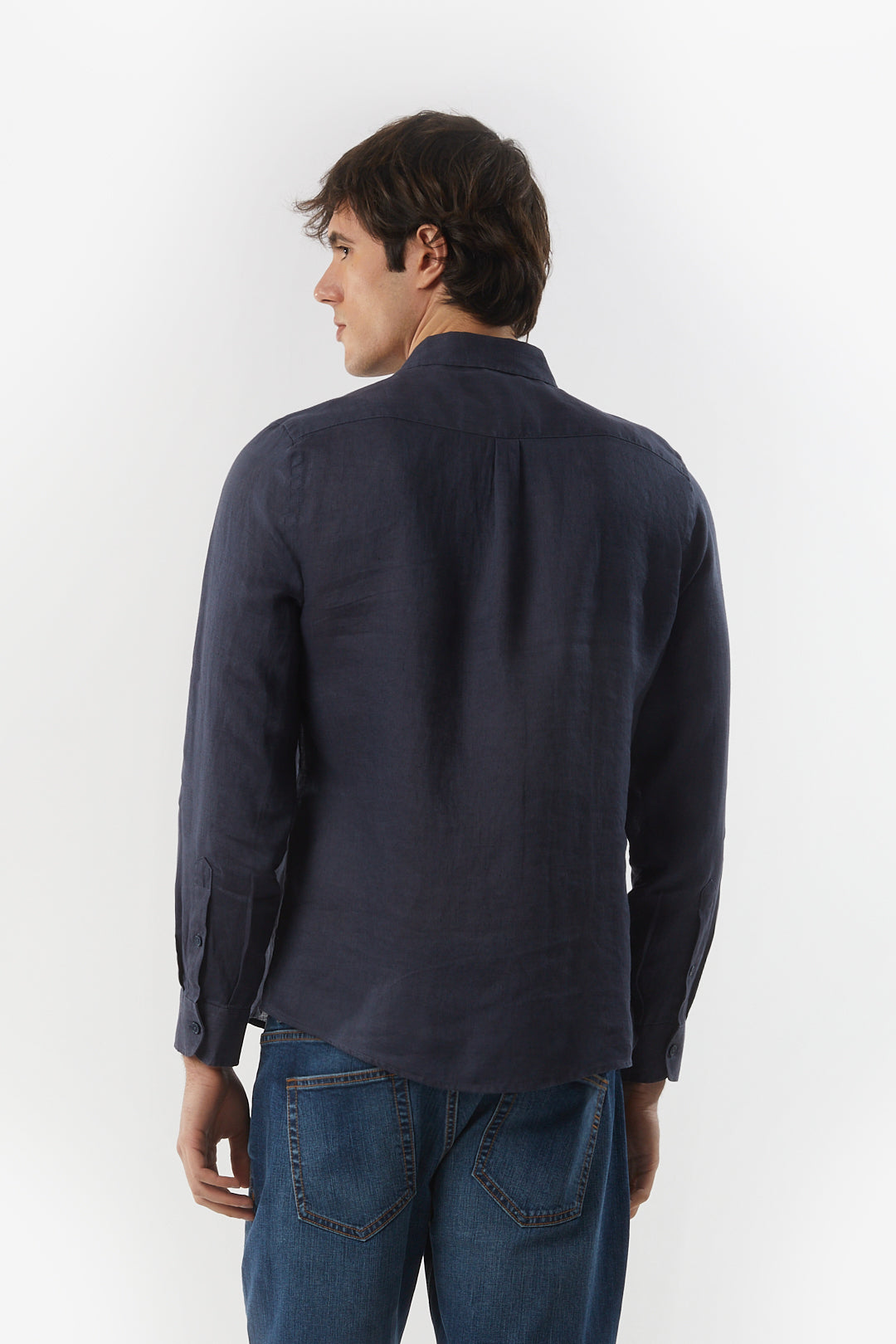 Camicia in lino basic