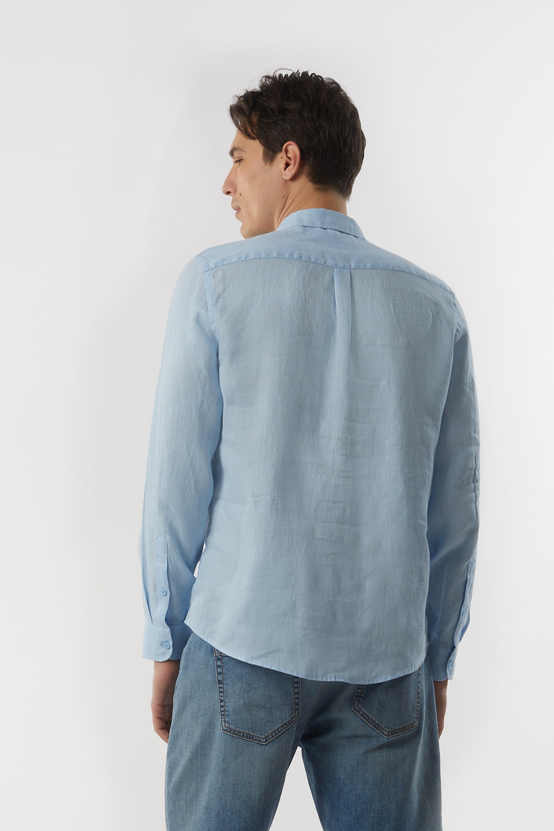 Camicia in lino basic