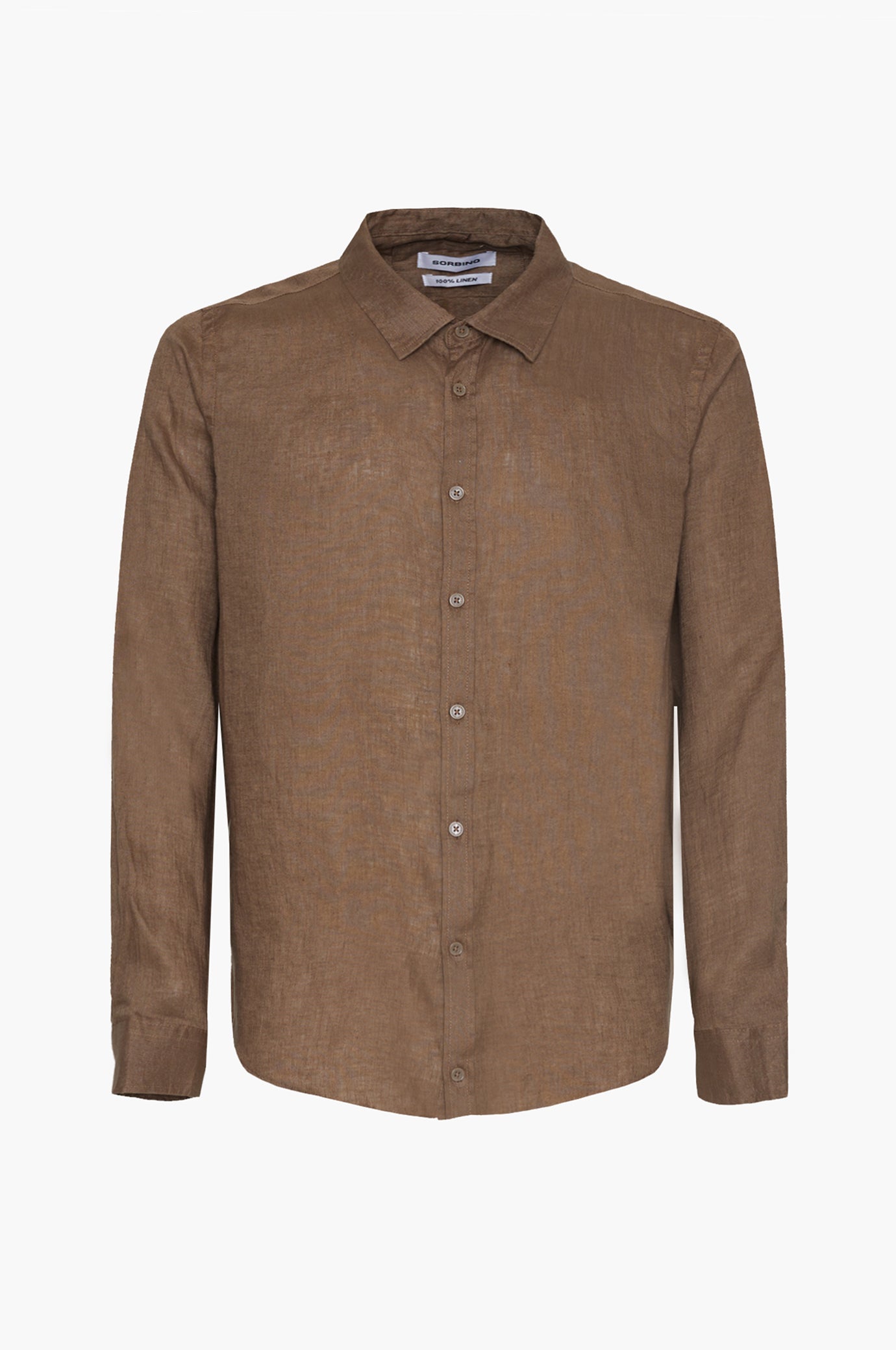 Camicia in lino basic